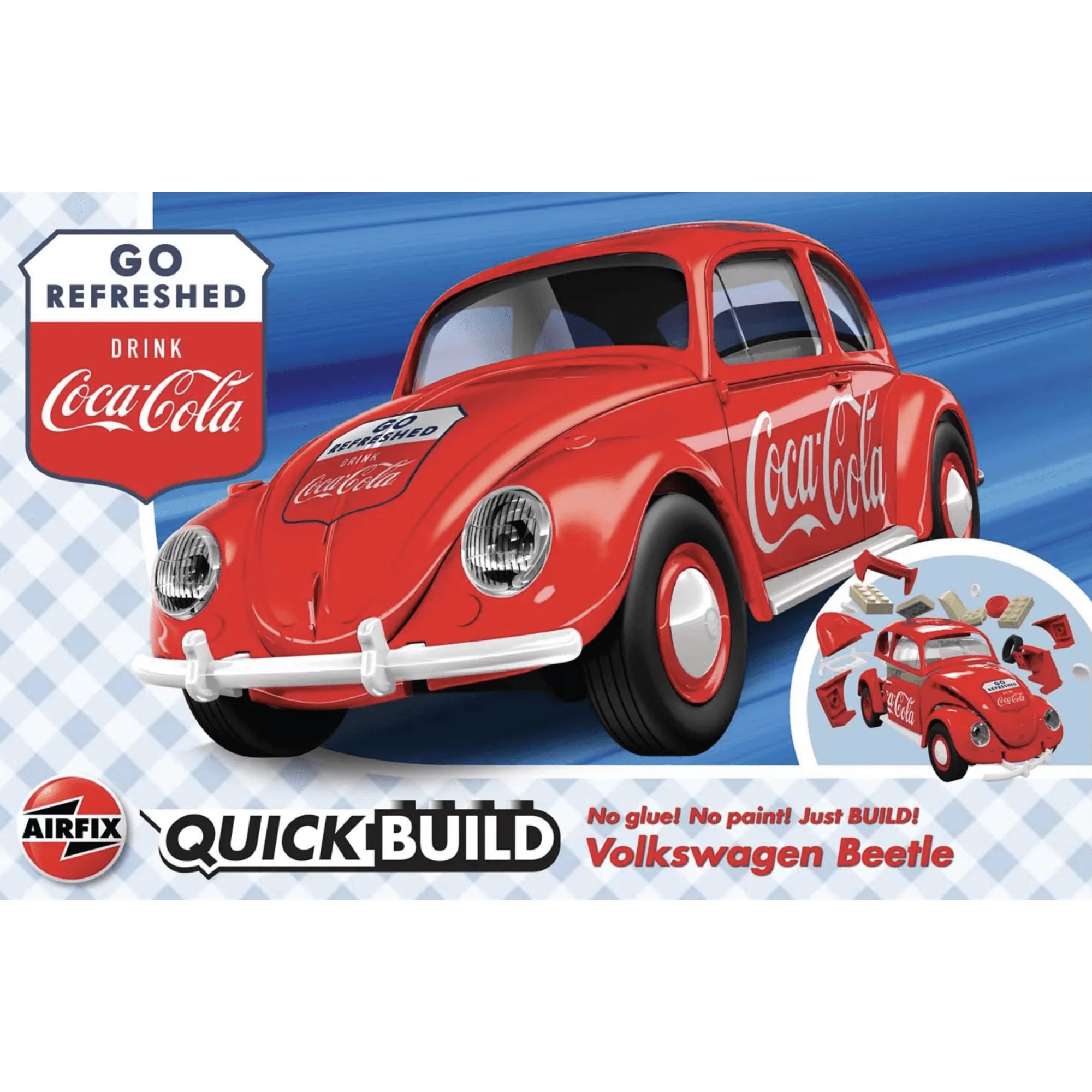 Quickbuild Coca-Cola Vw Beetle