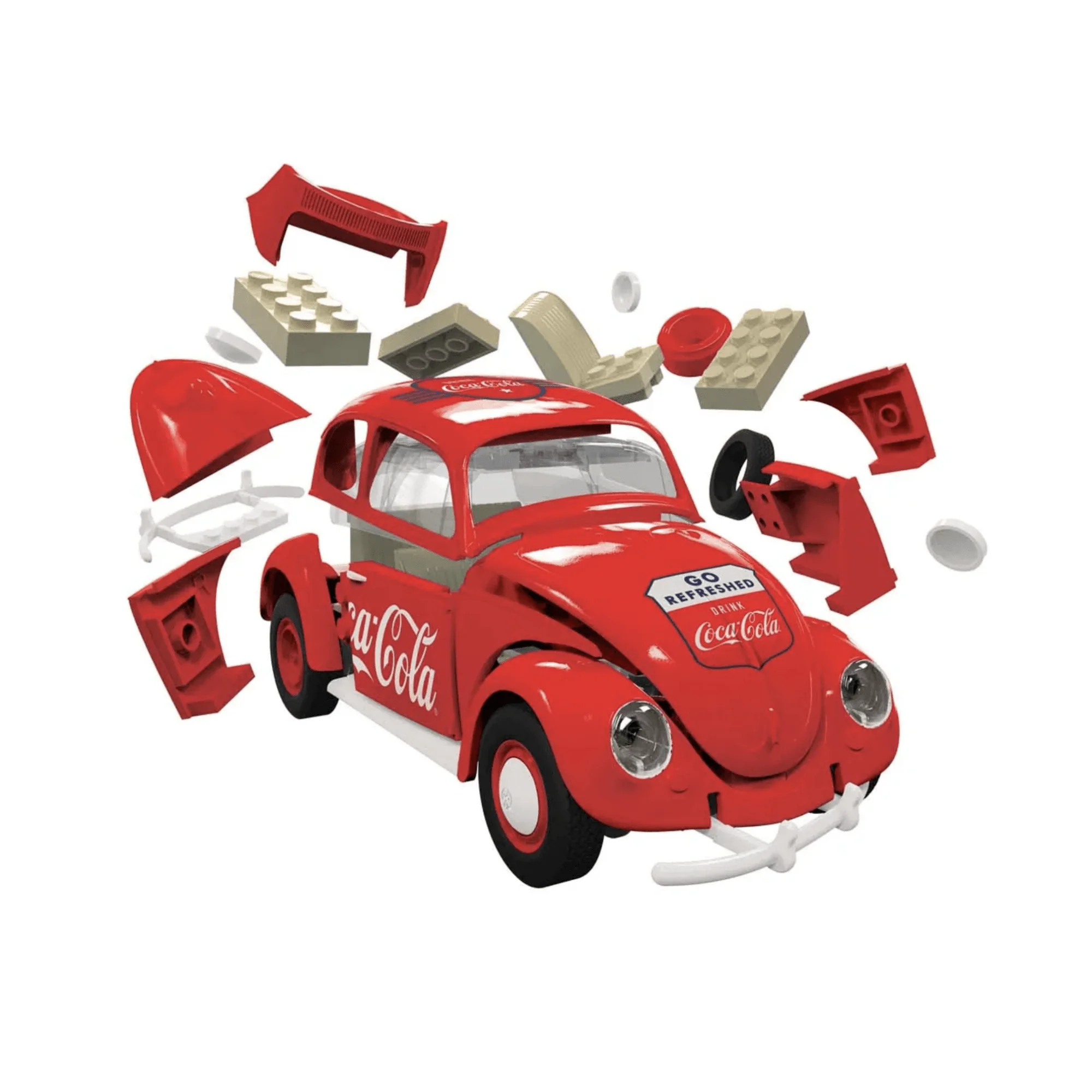 Quickbuild Coca-Cola Vw Beetle - Image 2