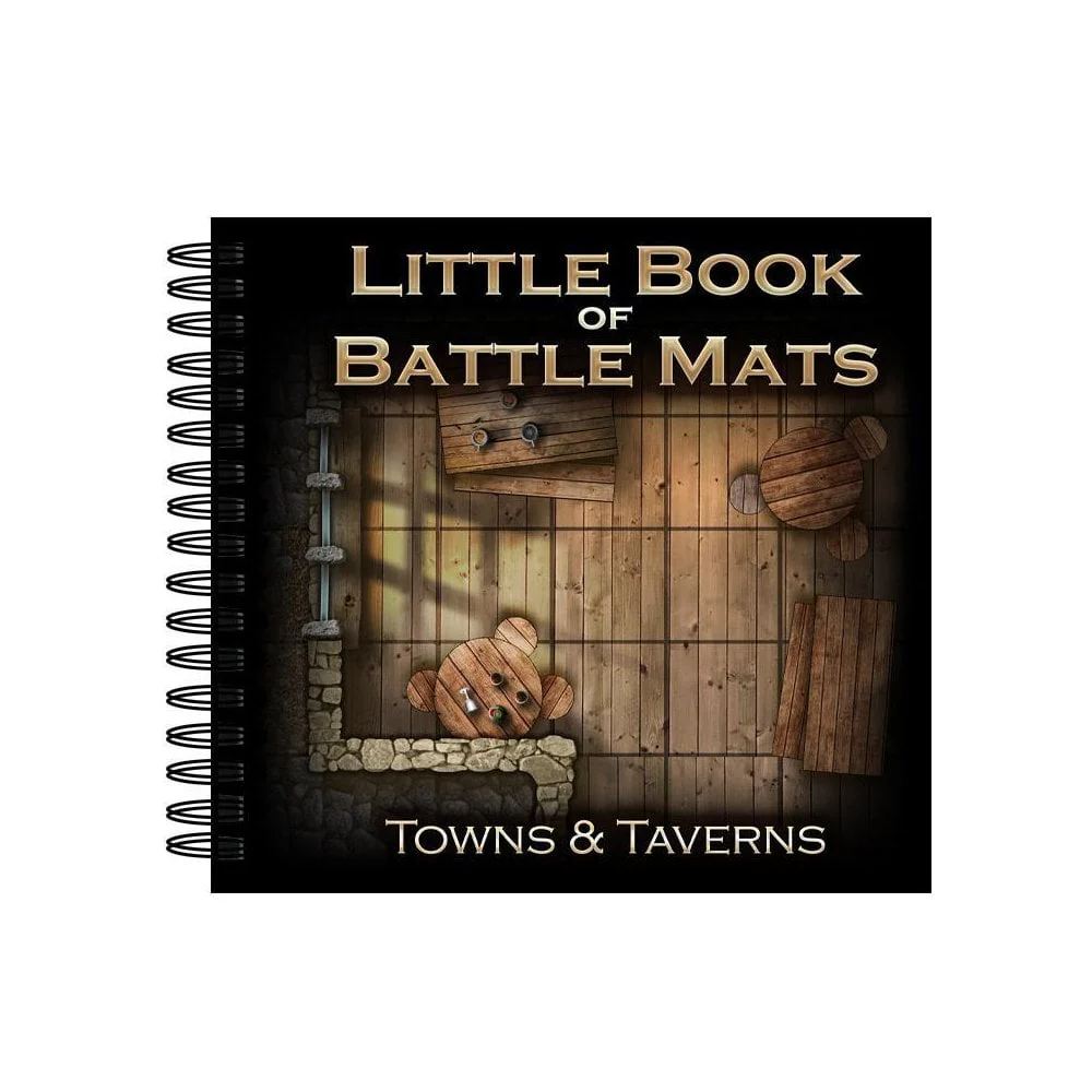 Little Book of Battle Mats: Towns and Taverns