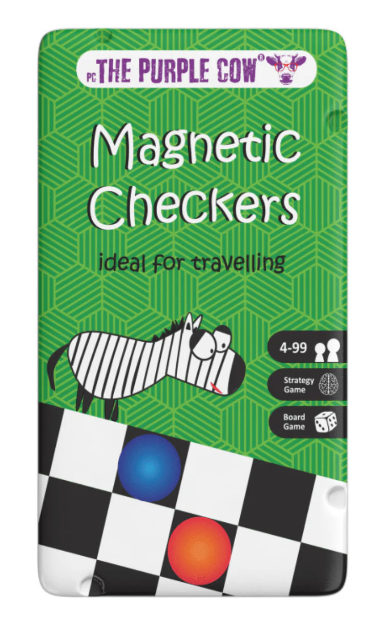 Magnetic Checkers (Tin)