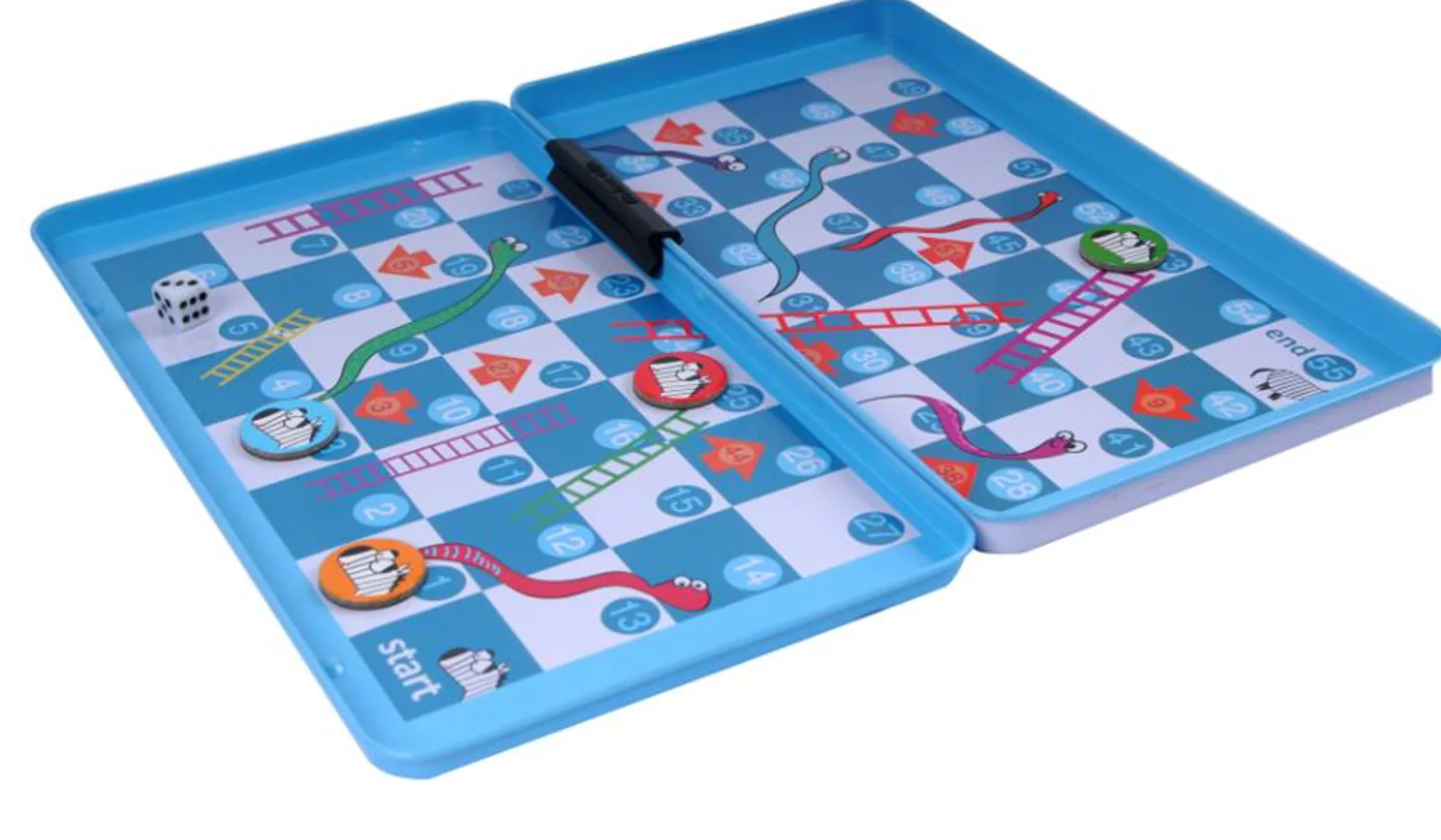Magnetic Snakes and Ladders (Tin) - Image 2