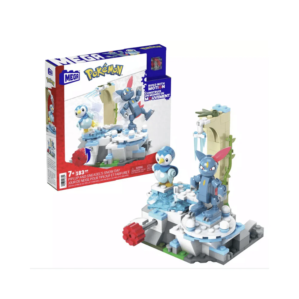 Mega Construx: Pokemon - Piplup & Sneasel's Snow Day
