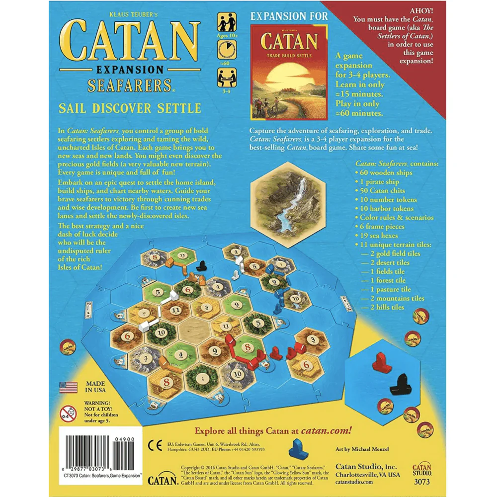 Catan: Seafarers Expansion (2015) - Image 3