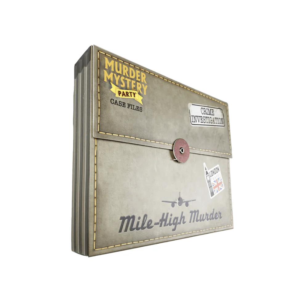 Murder Mystery Party Case Files: Mile-High Murder