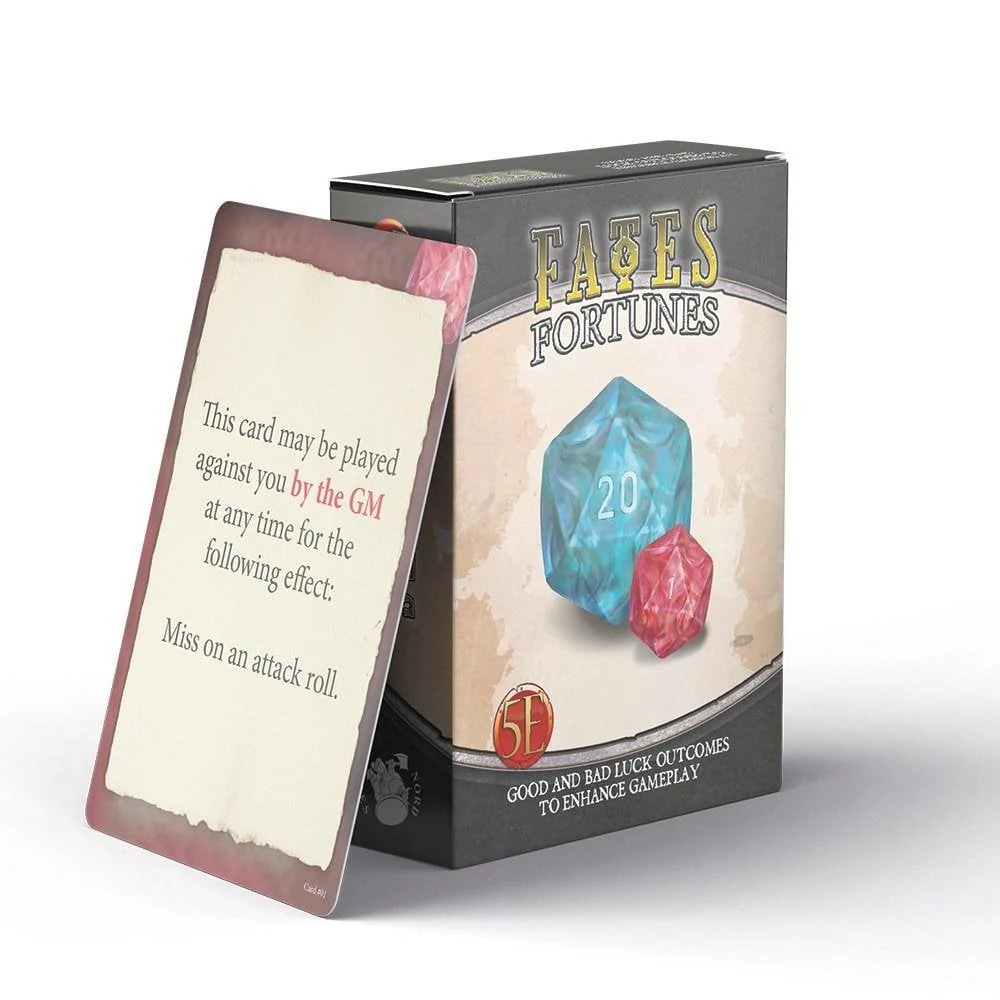 D&D Fates & Fortunes Deck (5E)