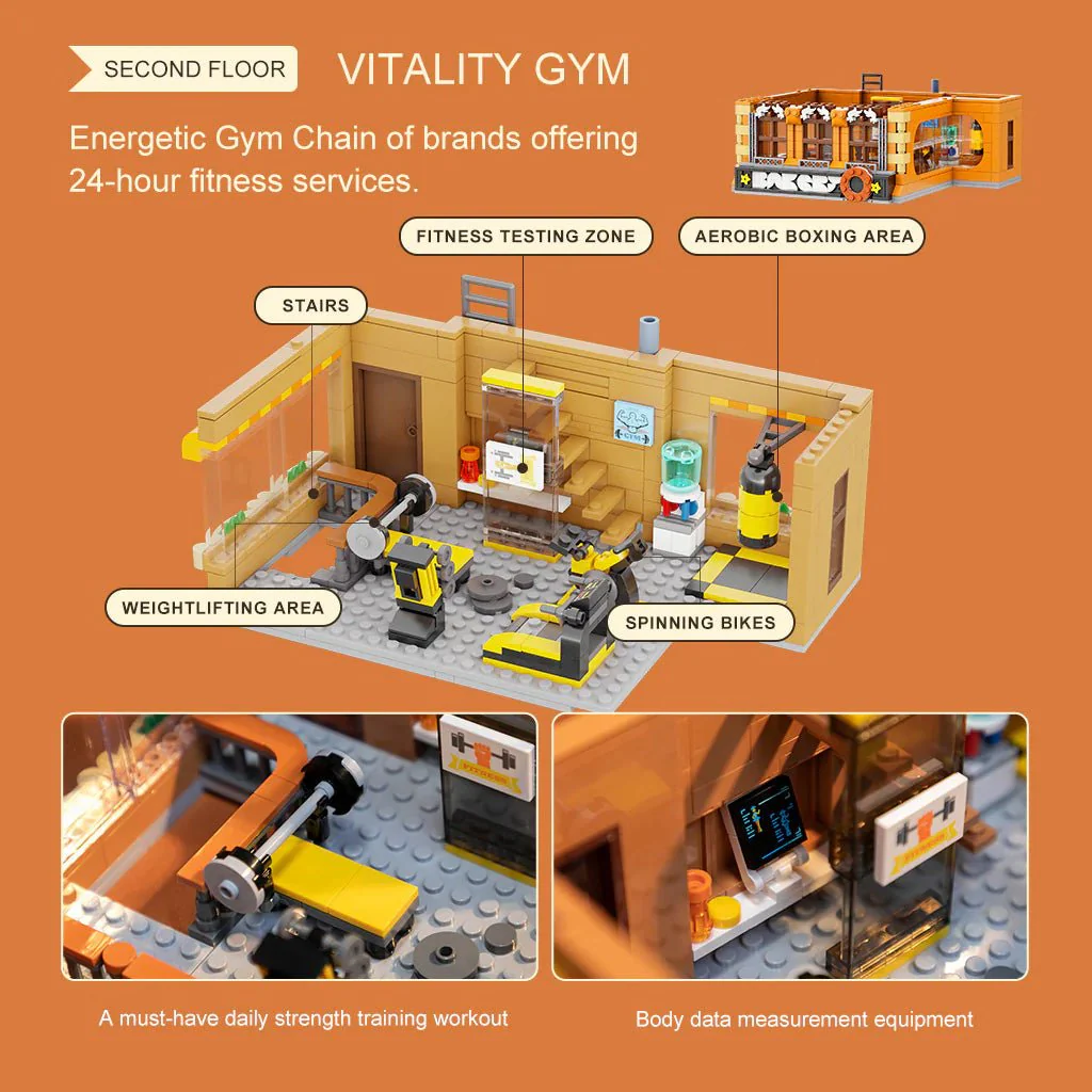 Bakery (4-Storey Building) - 2663 pcs - Image 7