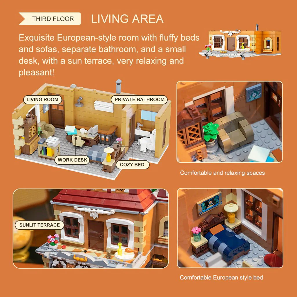 Bakery (4-Storey Building) - 2663 pcs - Image 9