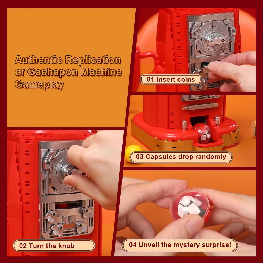 Retro Gumball Machine - 936 pcs - Image 6