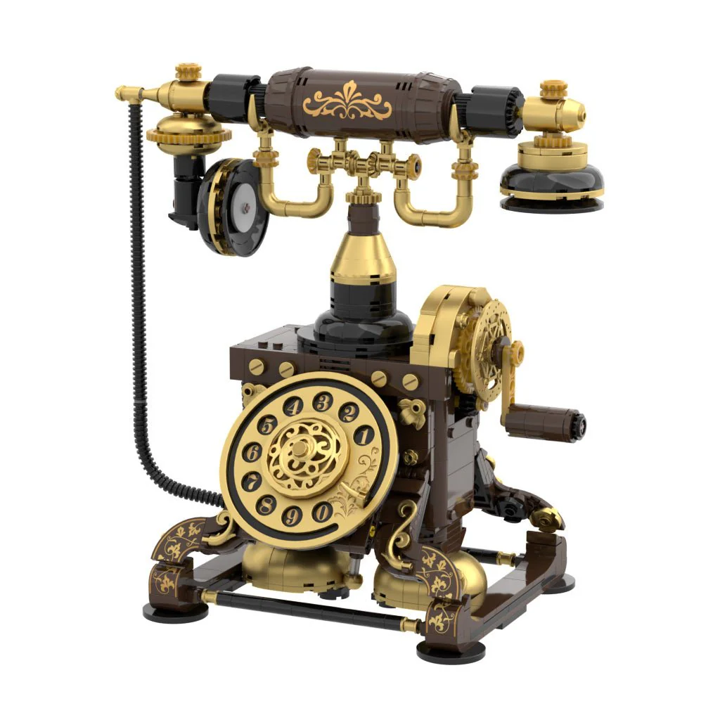 Retro Rotary Telephone - 766 pcs - Image 3