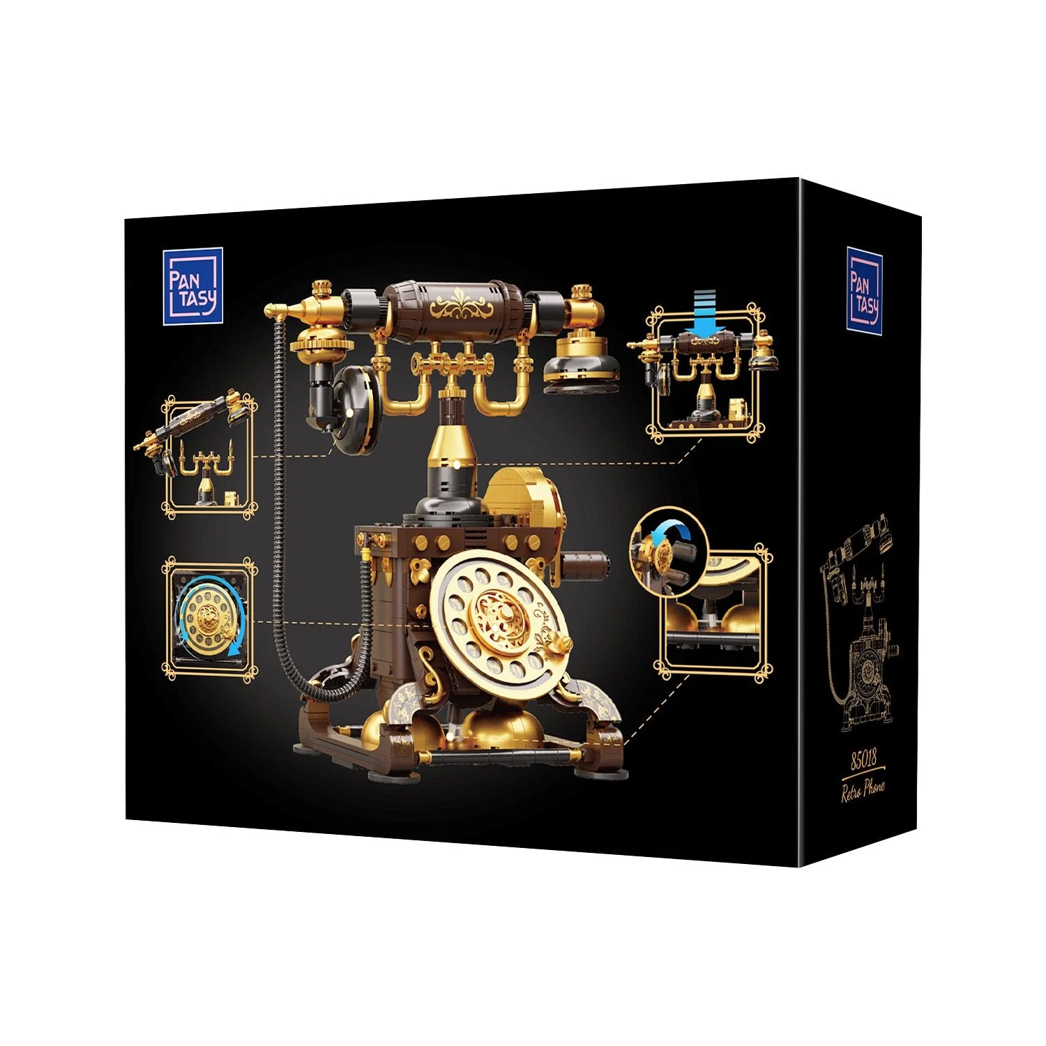 Retro Rotary Telephone - 766 pcs - Image 5