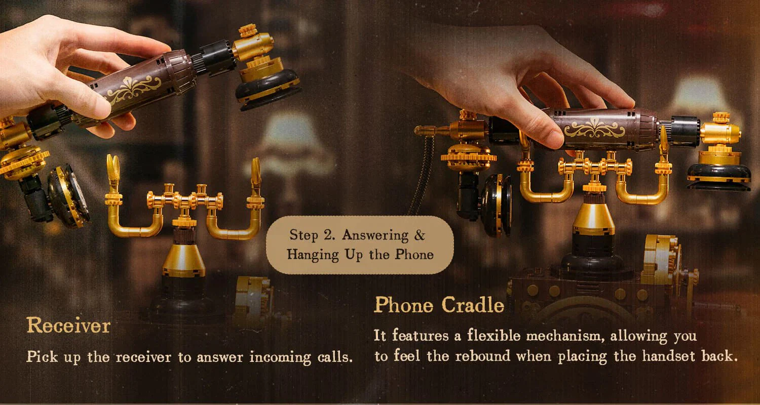 Retro Rotary Telephone - 766 pcs - Image 9
