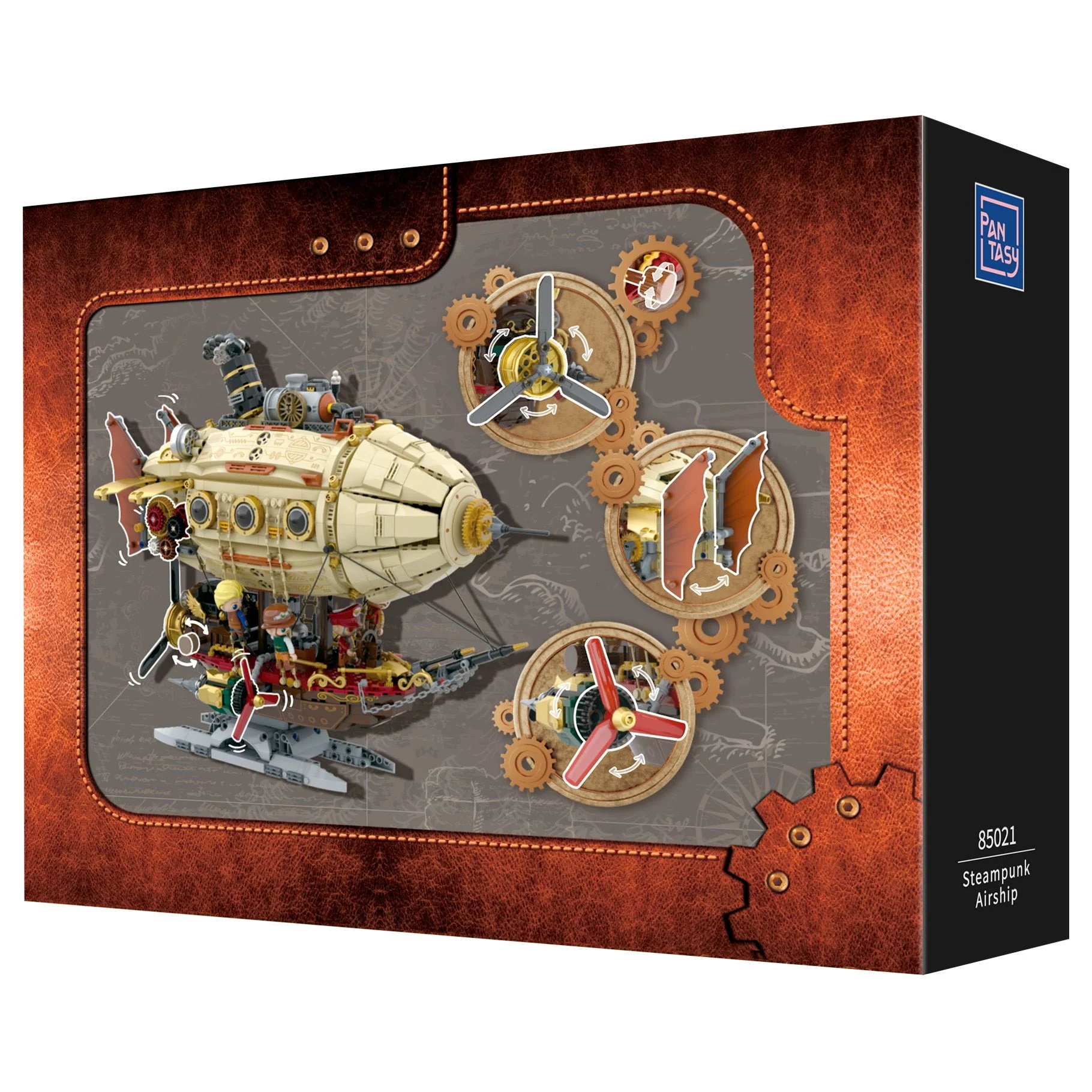 Steampunk Airship - 1949 pcs - Image 8