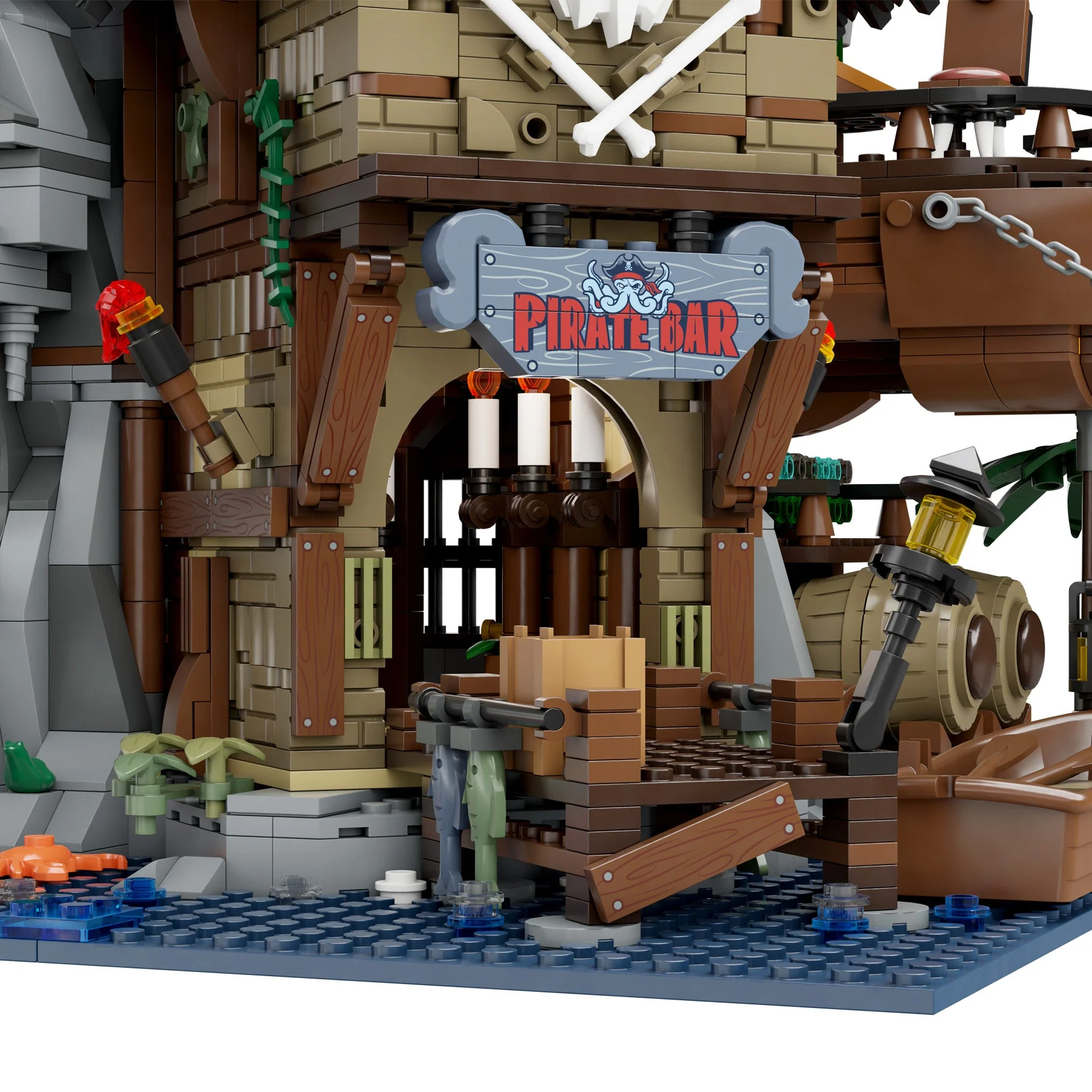 The Pirates Pub Ship Building - 2814 pcs - Image 4