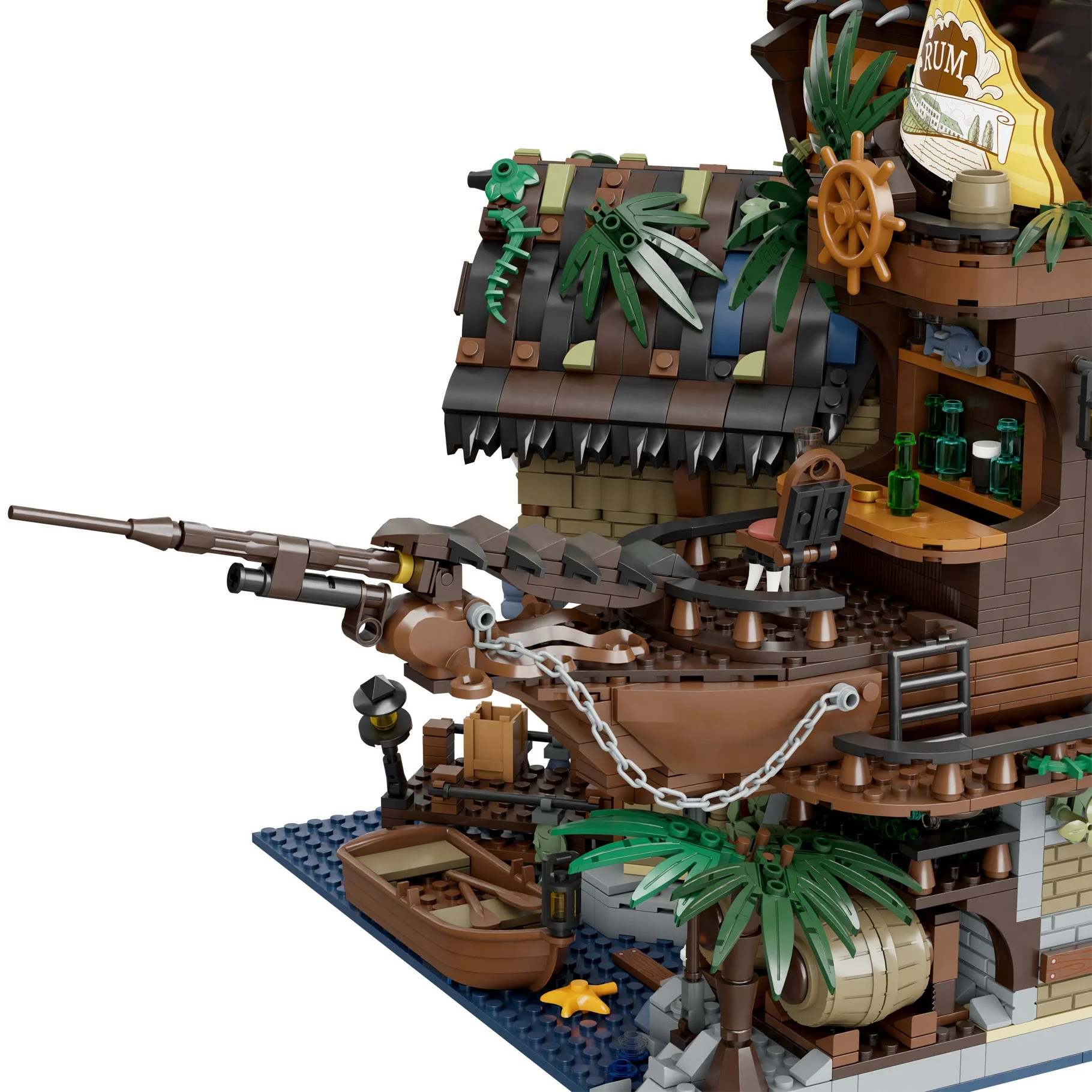 The Pirates Pub Ship Building - 2814 pcs - Image 5