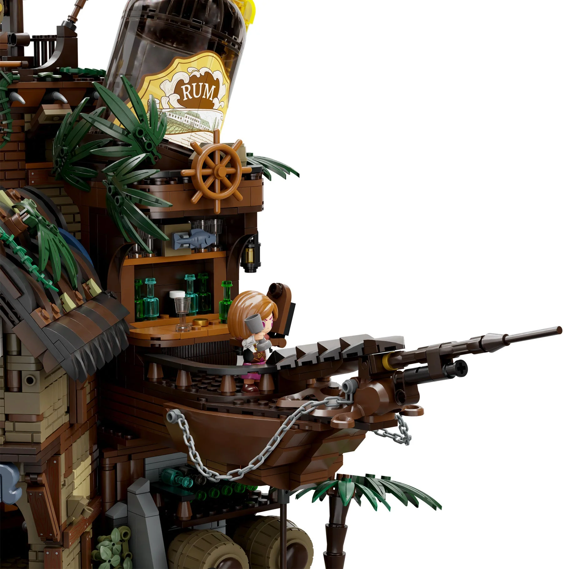 The Pirates Pub Ship Building - 2814 pcs - Image 6