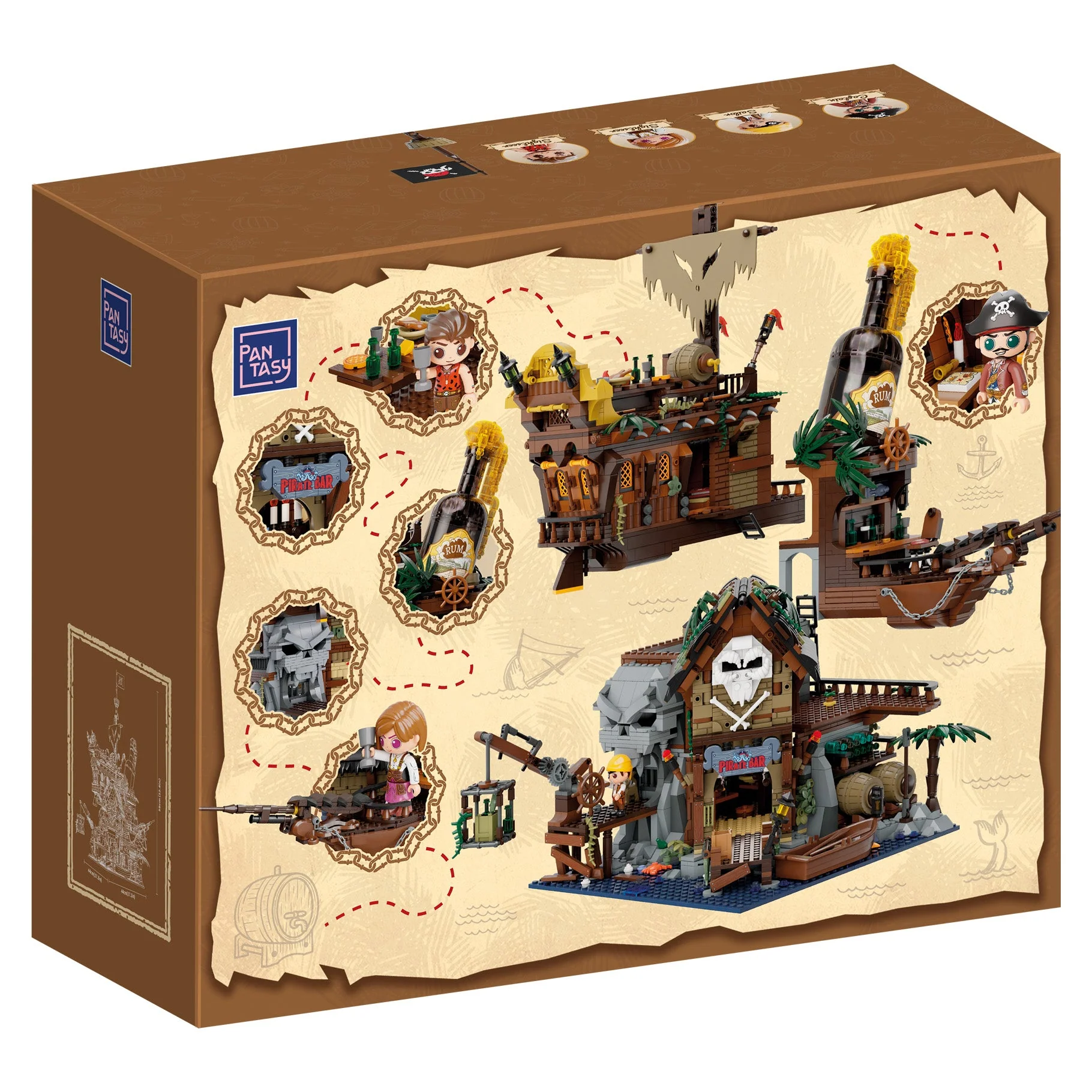 The Pirates Pub Ship Building - 2814 pcs - Image 8