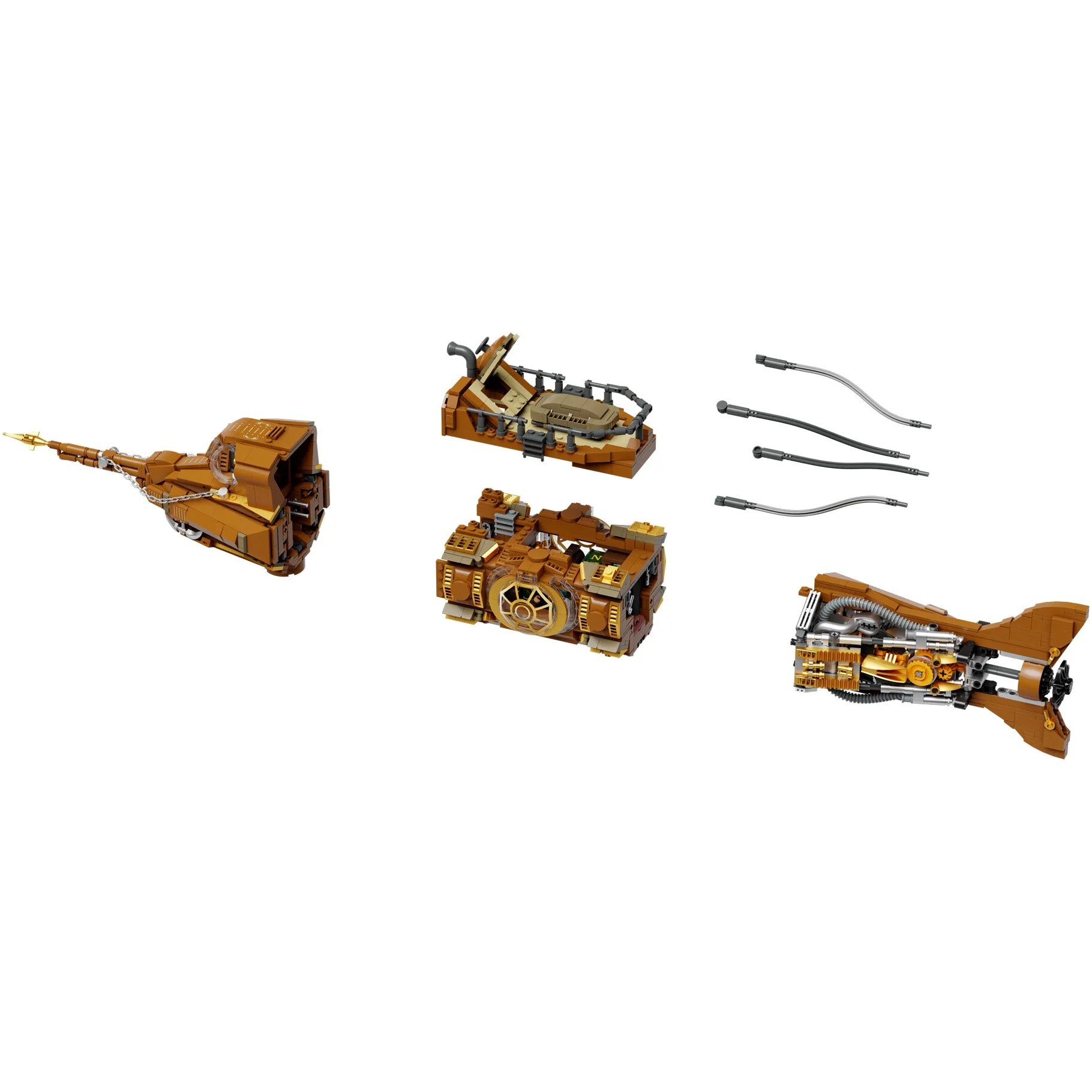 The Nautilus Steampunk Submarine - 2552 pcs - Image 4