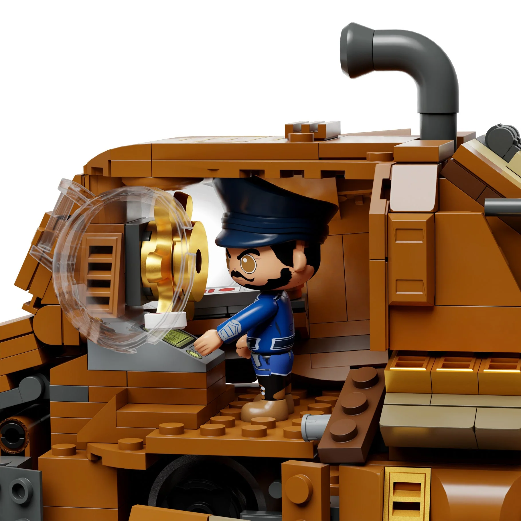 The Nautilus Steampunk Submarine - 2552 pcs - Image 8