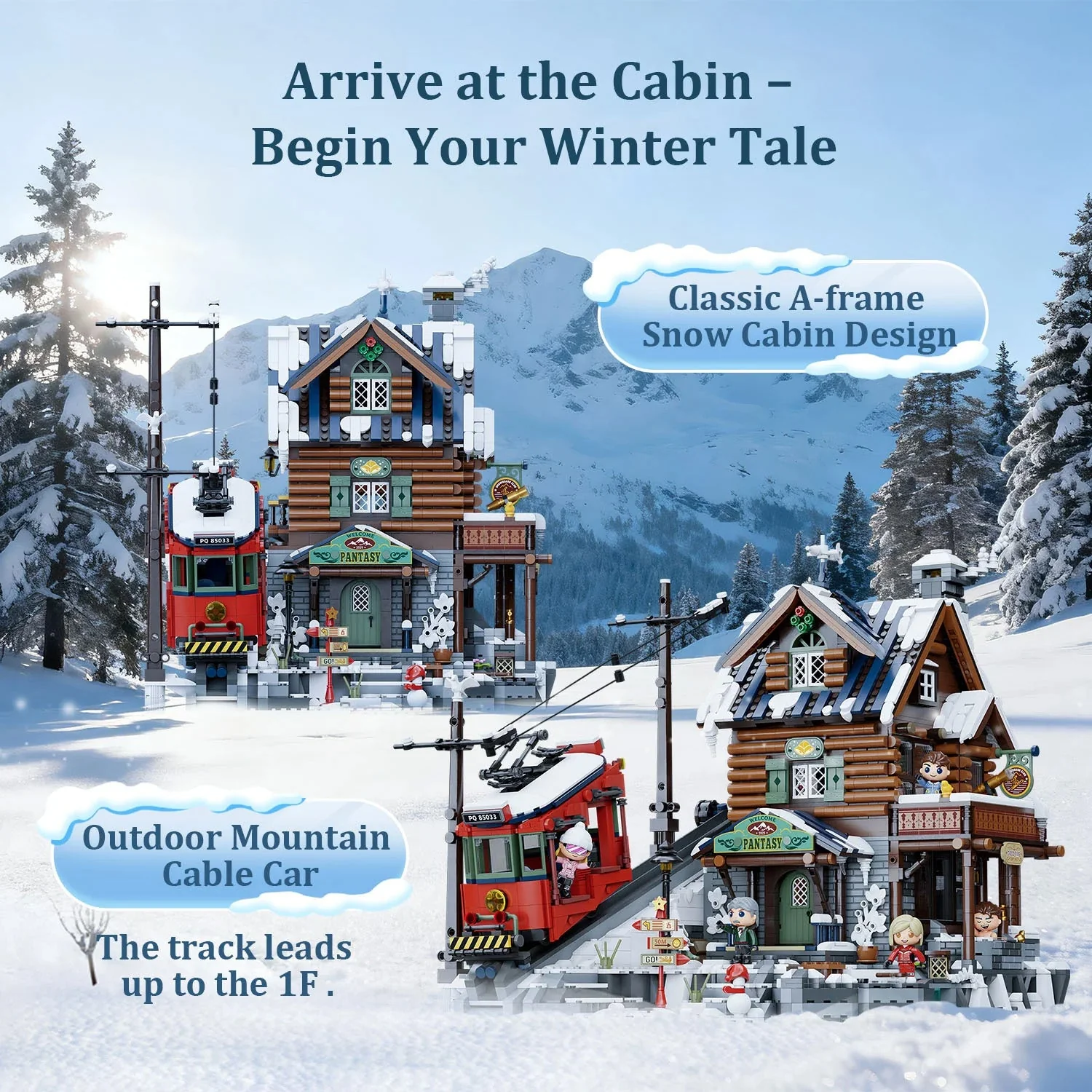 Mountain Summit Ski Cabin - 3135 pcs - Image 6