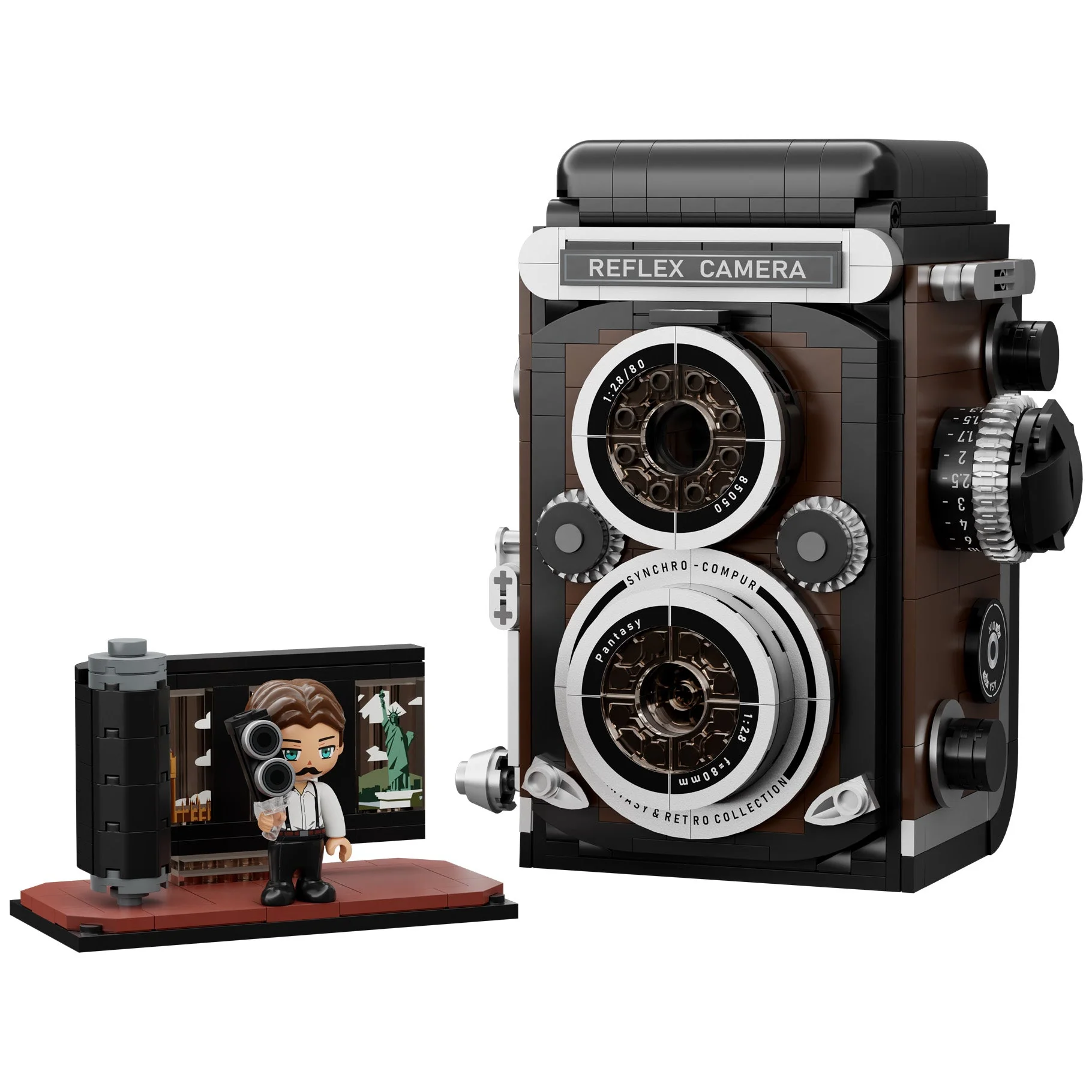 Retro Twin Lens Reflex Camera - 793 pcs - Image 3