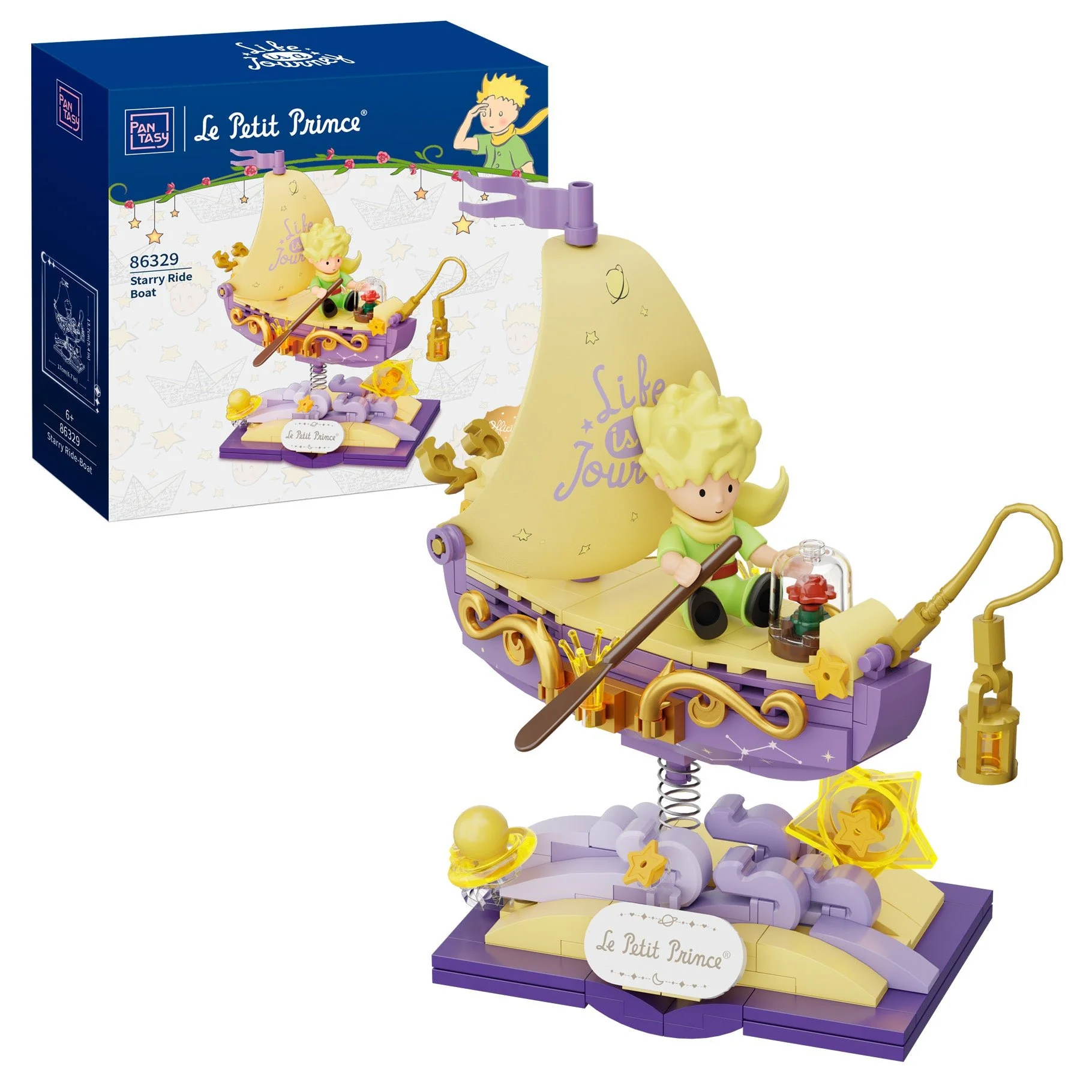 Le Petit Prince™ Starry Ride Boat - 114 pcs - Image 2