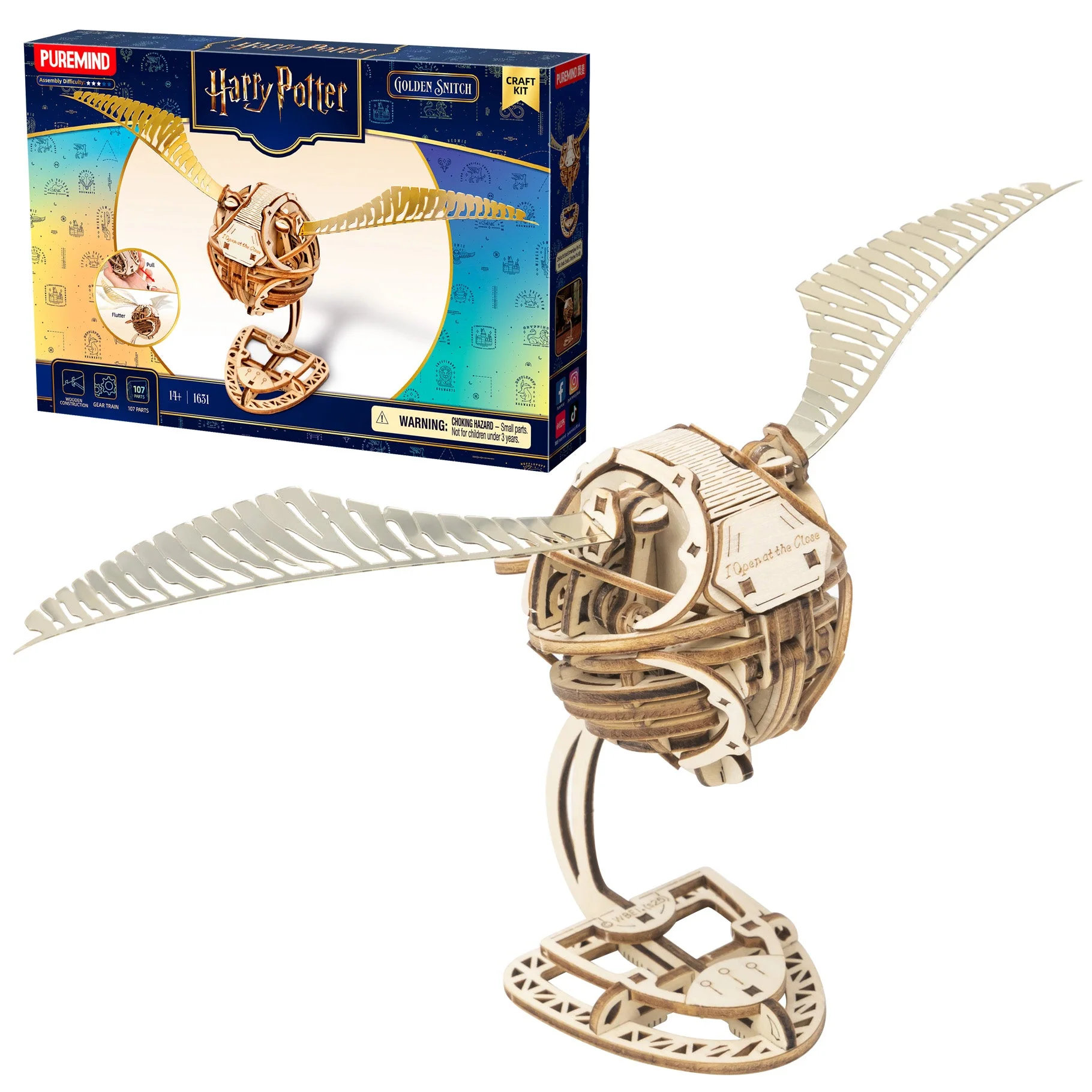 Harry Potter Mechanical Golden Snitch - Image 2
