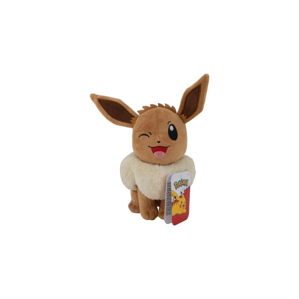 Pokemon 20cm Plush - Eevee Winking