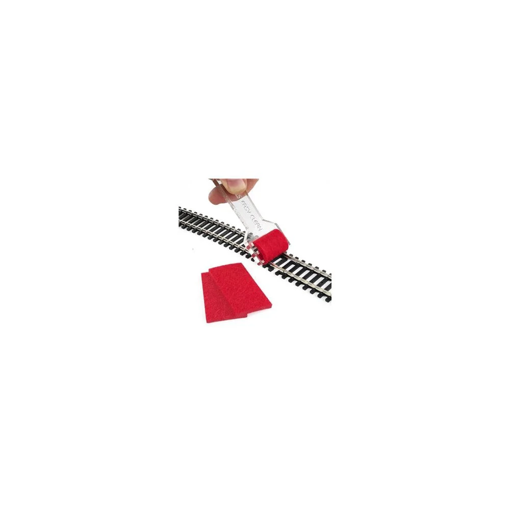 Track Cleaner for Z, N, H0, 00 Tracks