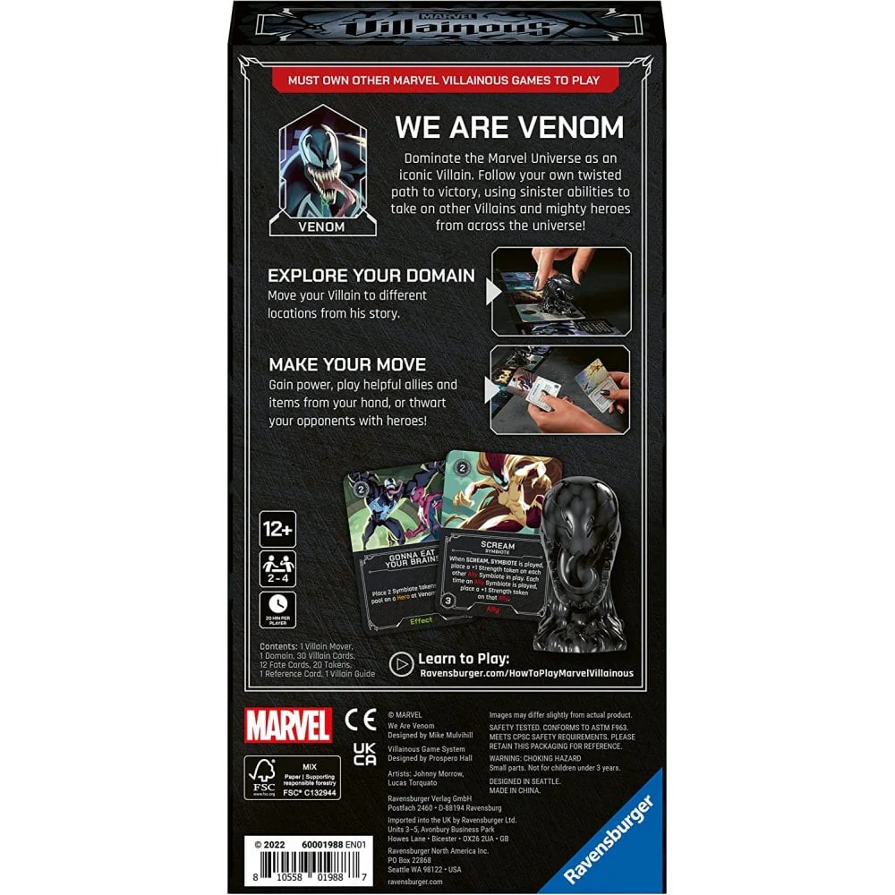 Marvel Villainous Venom Expansion - Image 2