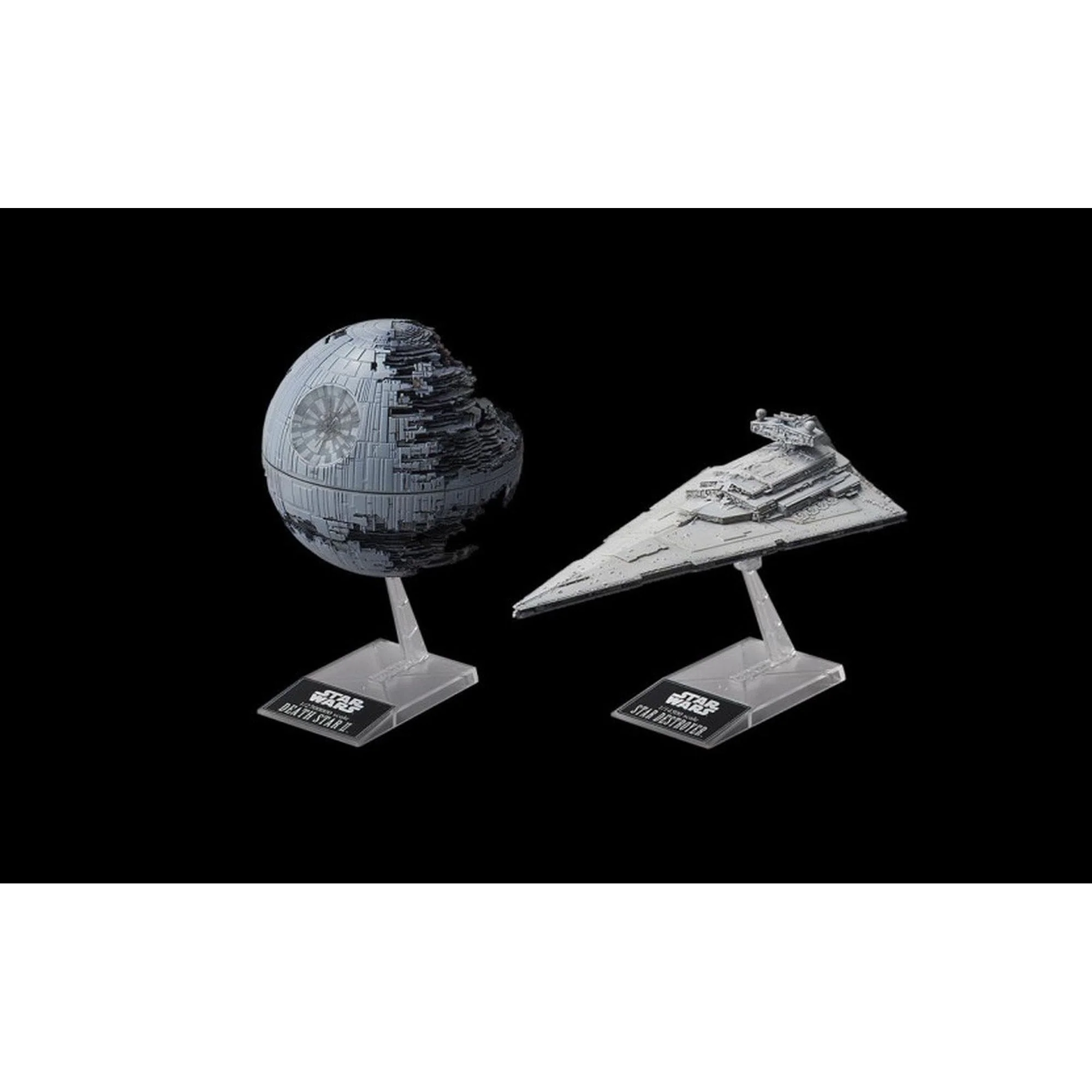 Death Star II & Imperial Star Destroyer (Bandai) ()