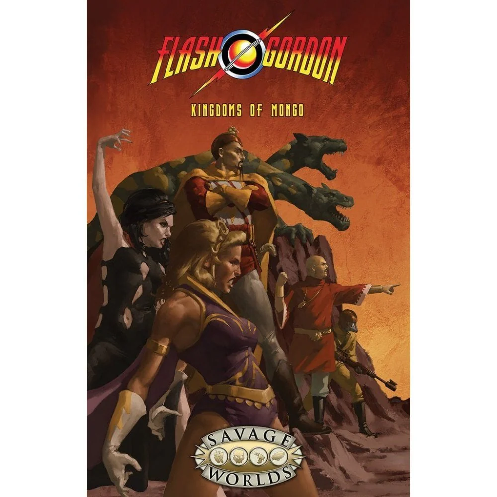 Flash Gordon RPG Kingdoms of Mongo Softcover (Savage Worlds)