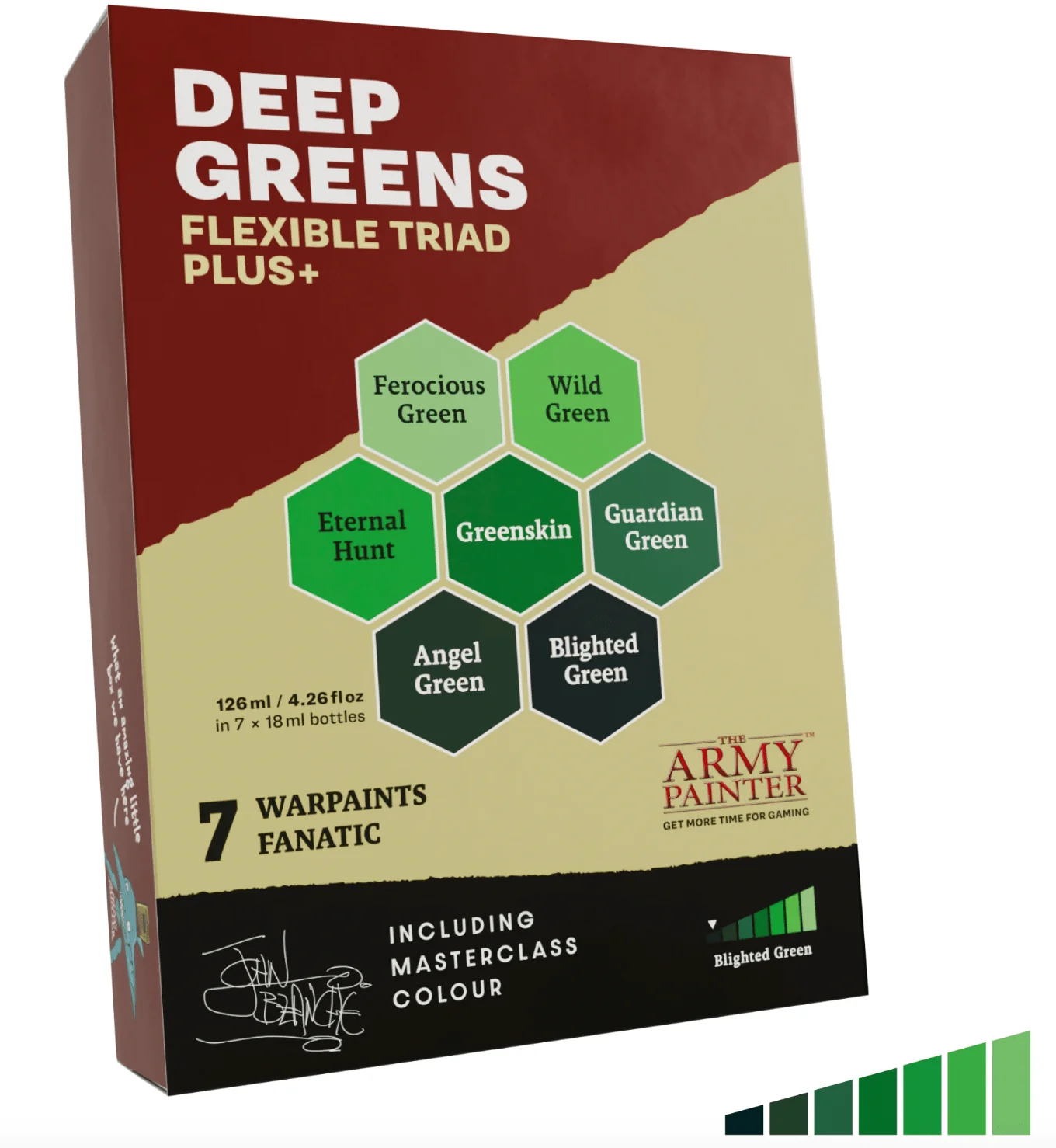 Flexible Triad PLUS+: Deep Greens