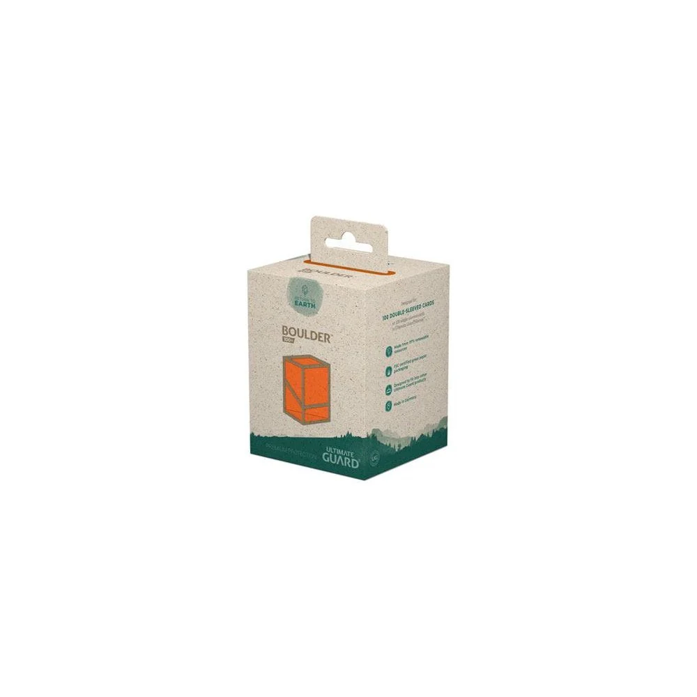 UG Return To Earth Boulder Deck Case 100+ Standard Size Orange