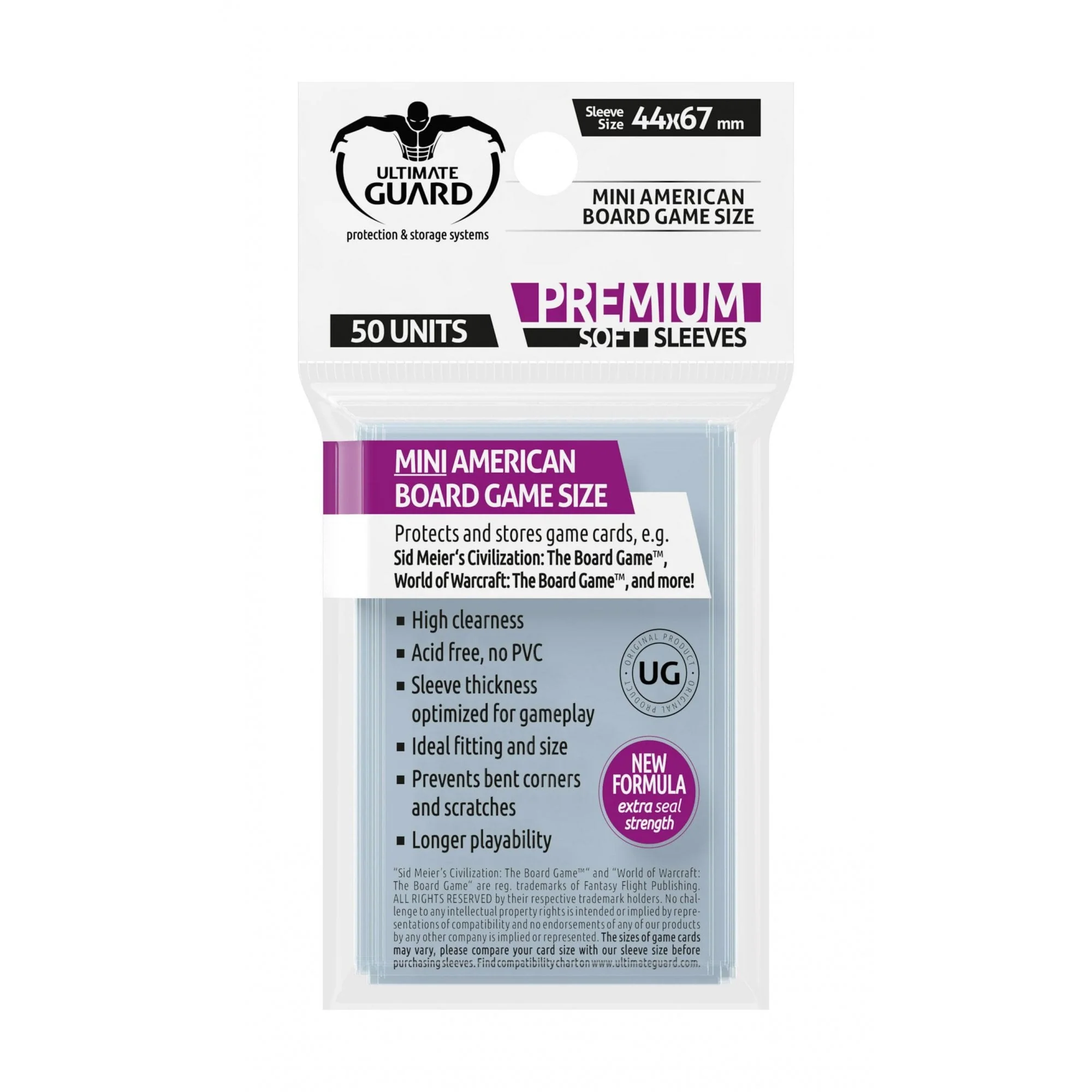UG Mini American Premium Soft Sleeves