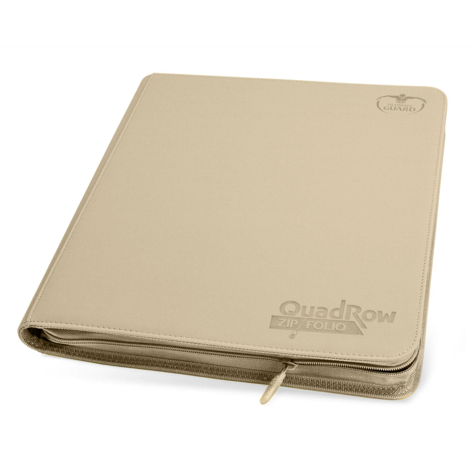 UG 12 Pocket Quadrow Zipfolio Sand