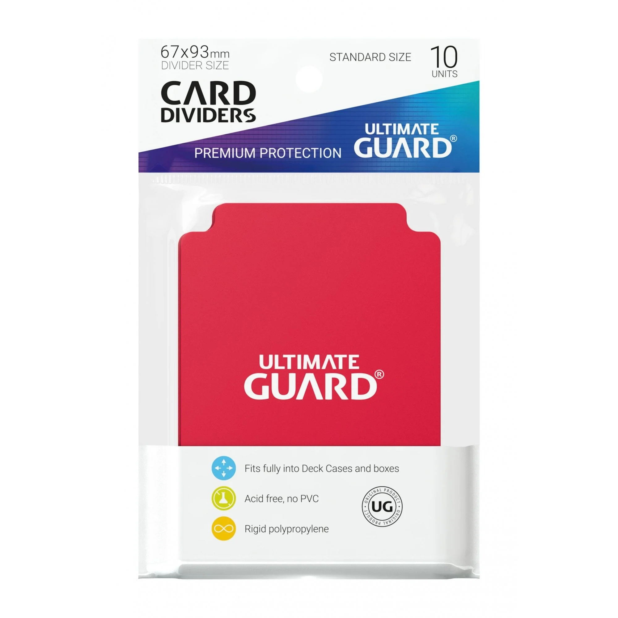 UG Red Card Dividers (10)