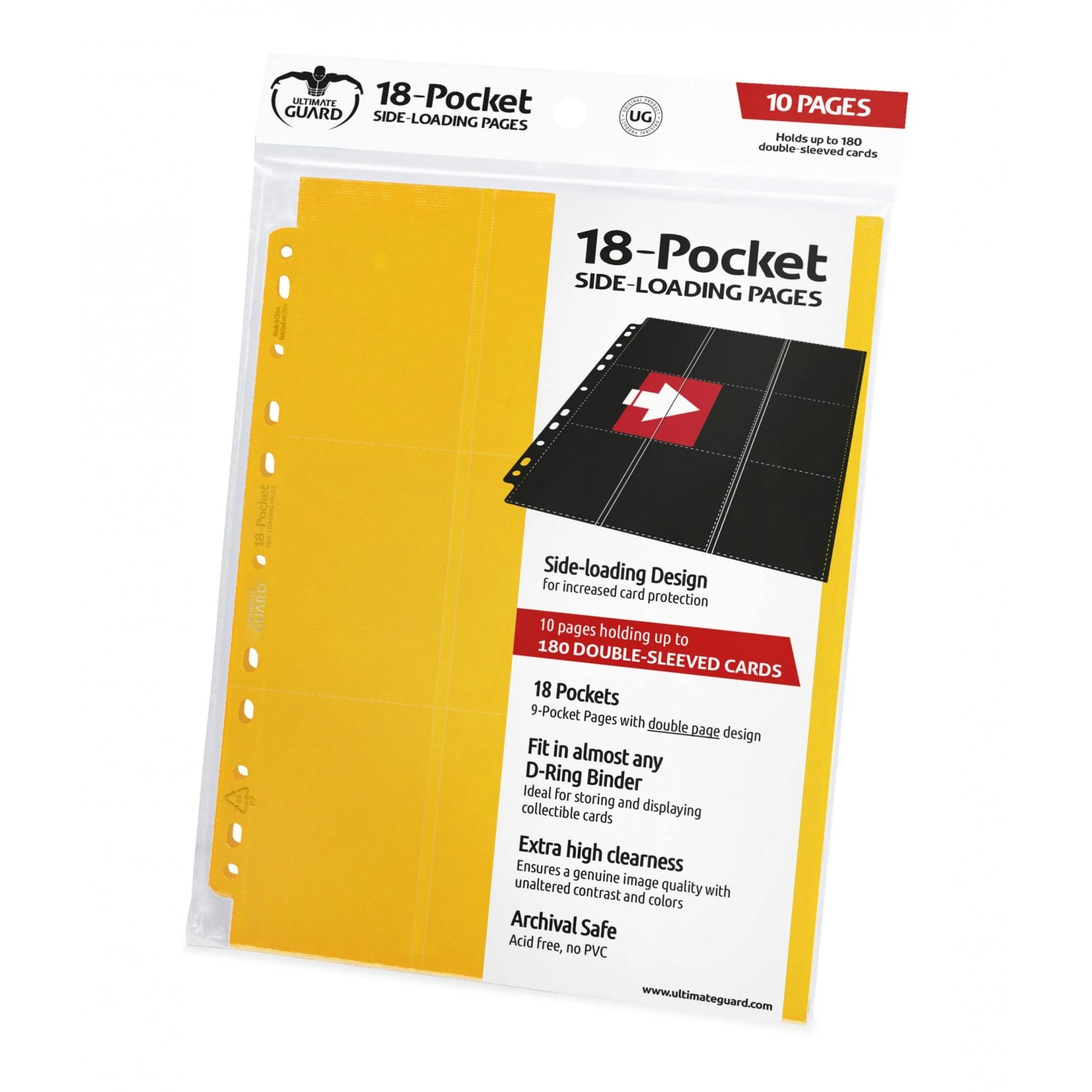 UG 18 Pocket Pages Side-Loading Yellow (10)