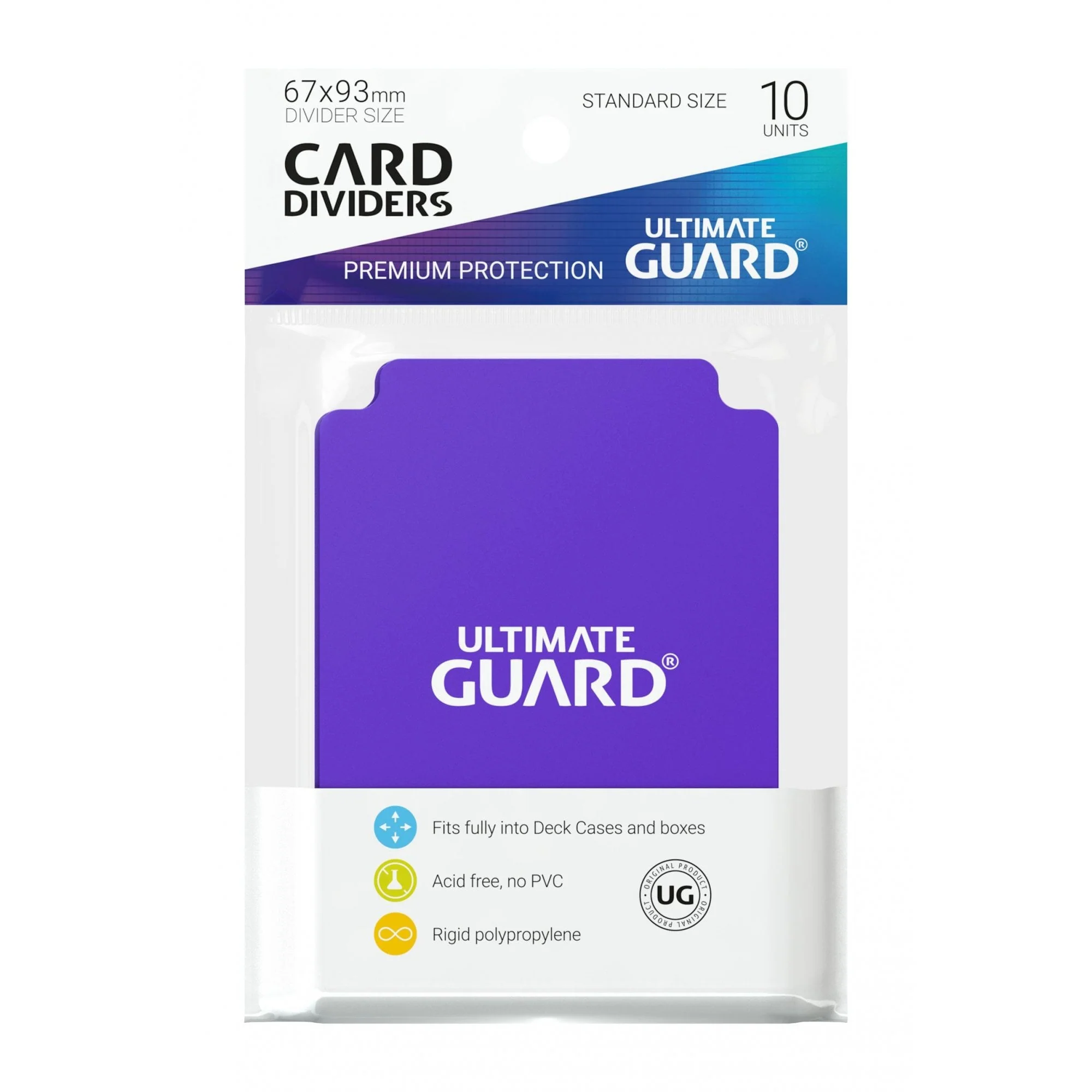 UG Purple Card Dividers (10)
