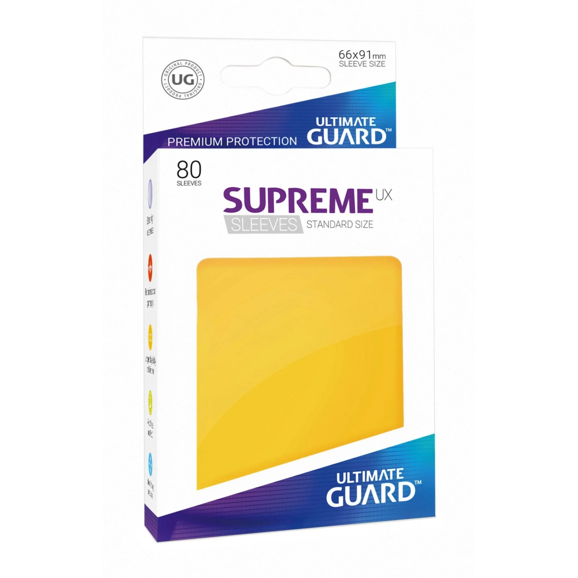 UG Yellow Standard Supreme UX Sleeves (80)
