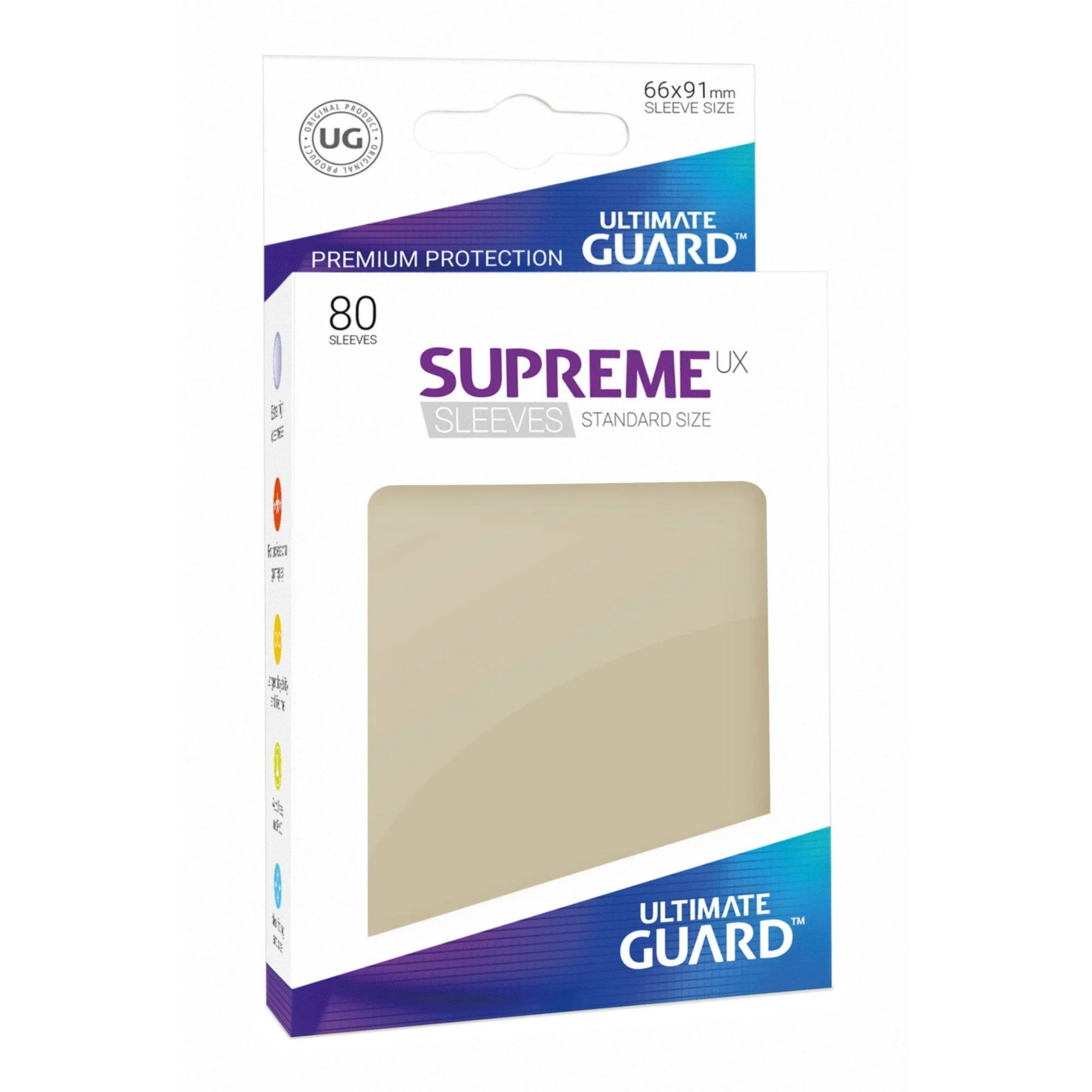 UG Sand Standard Supreme UX Sleeves (80)
