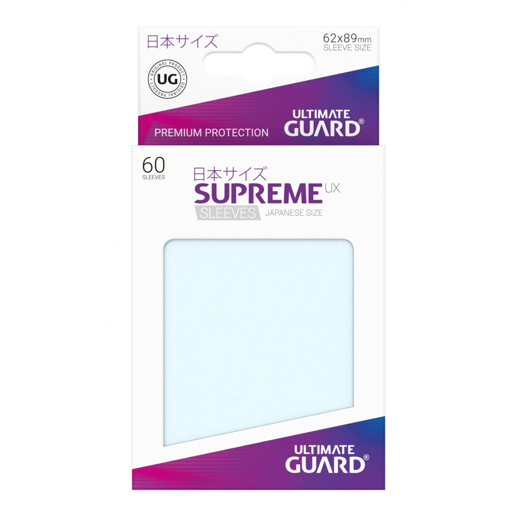 UG Clear Small Supreme UX Sleeves (60)