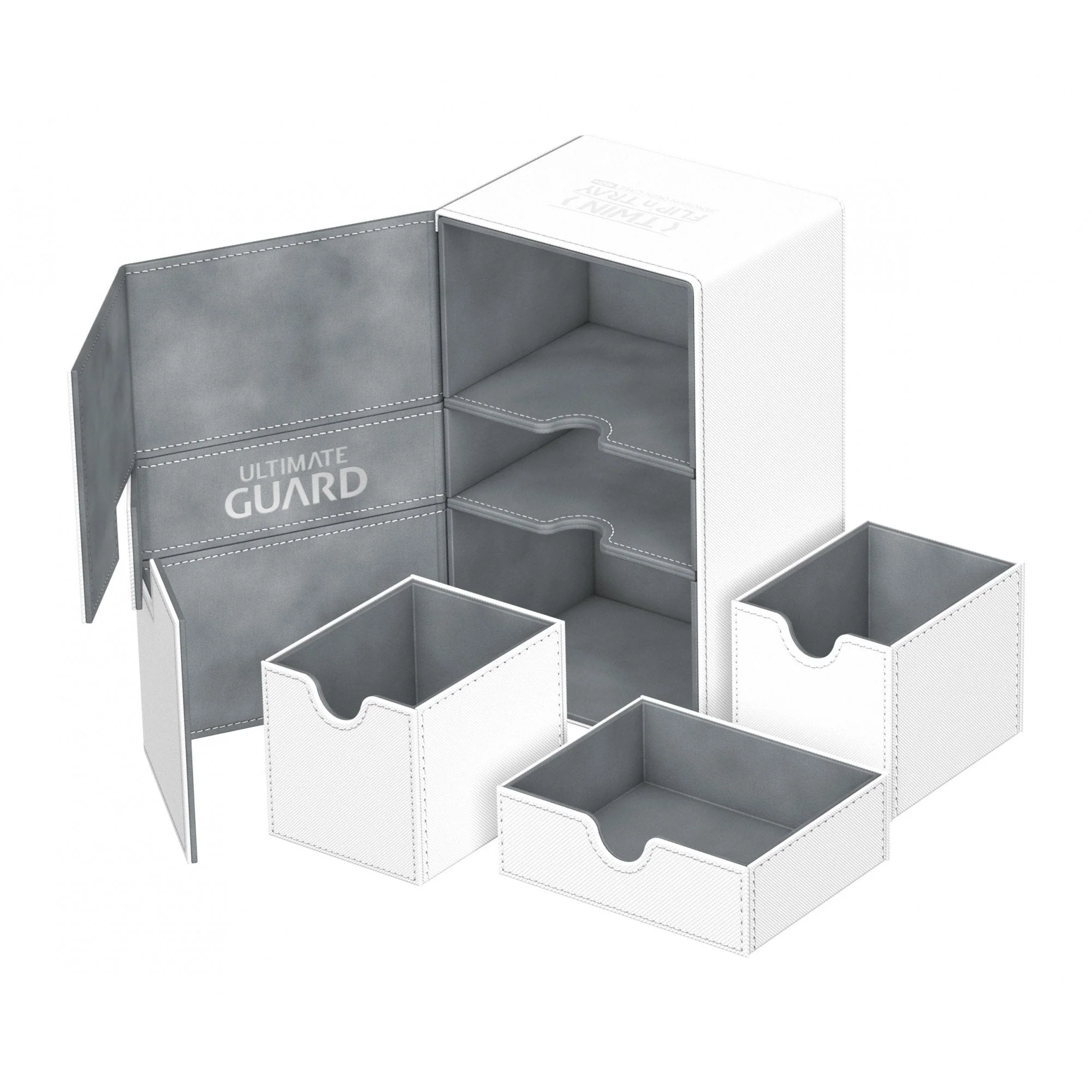 UG Twin Flip N Tray 160+ Deck Case XenoSkin White