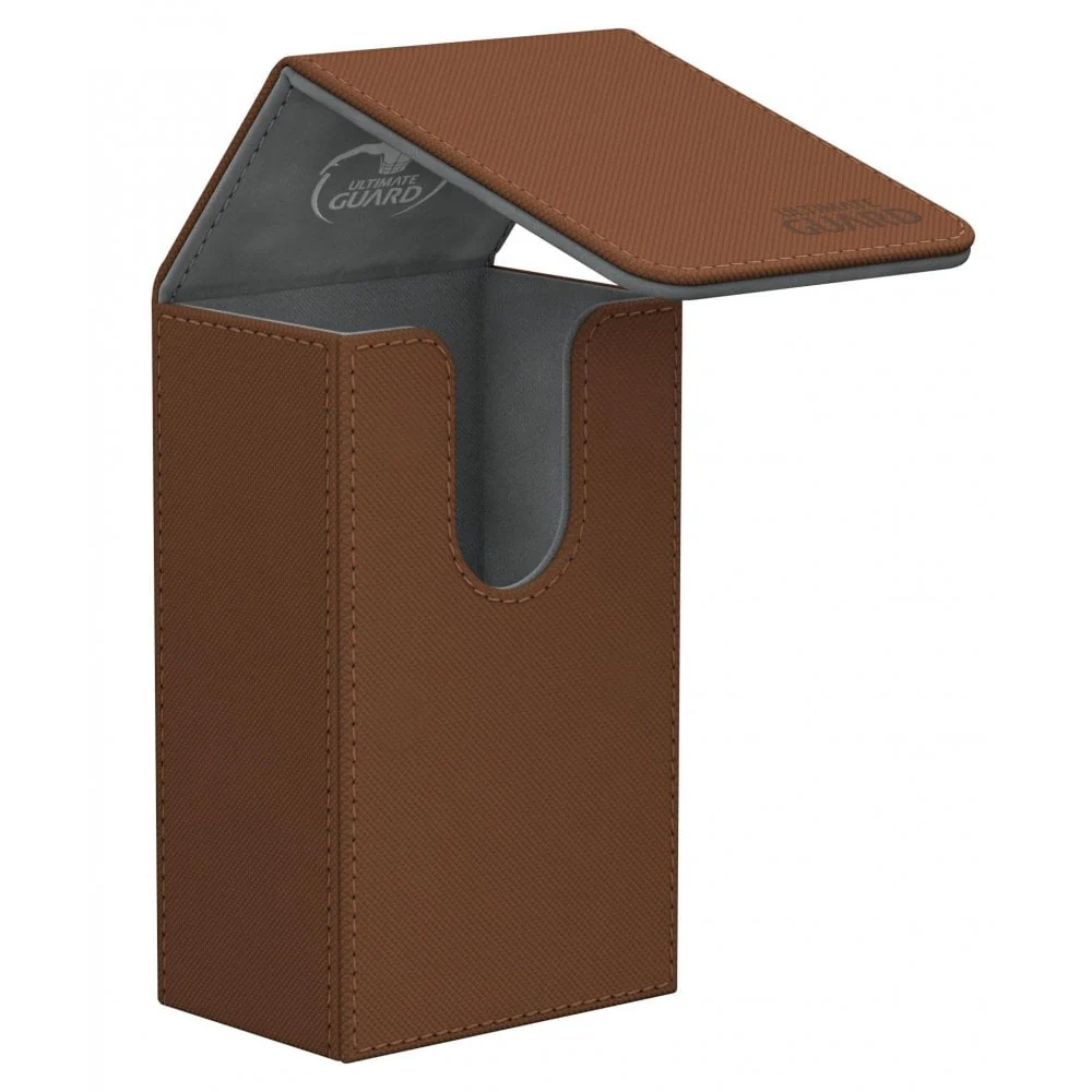 UG French Tarot Flip Deck Case 80+ XenoSkin Brown