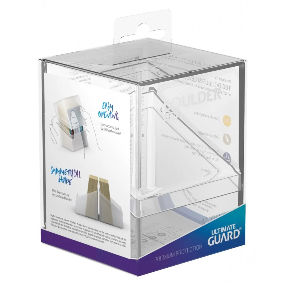 UG Clear Boulder Deck Case 100+
