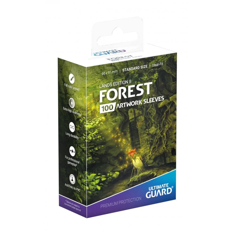 UG MTG Standard Lands Edition II Forest Sleeves (100)