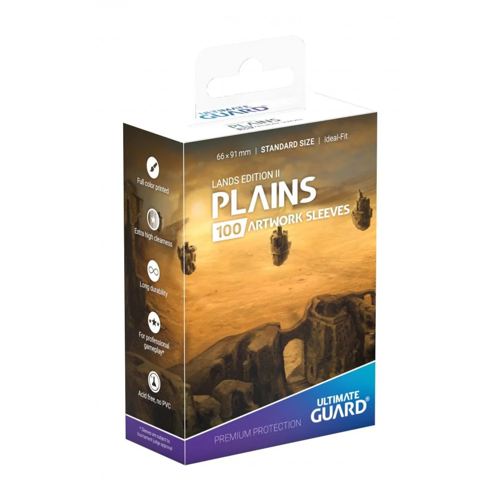UG MTG Standard Lands Edition II Plains Sleeves (100)