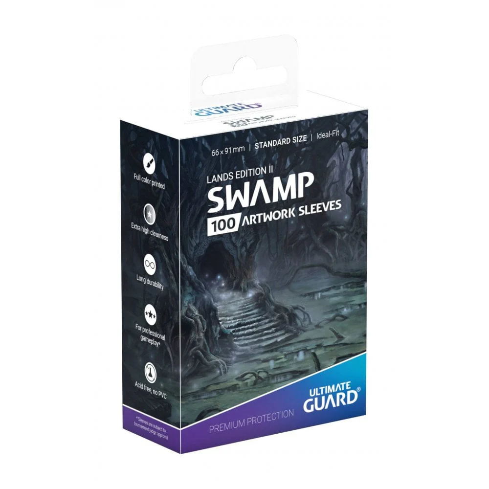 UG MTG Standard Lands Edition II Swamp Sleeves (100)