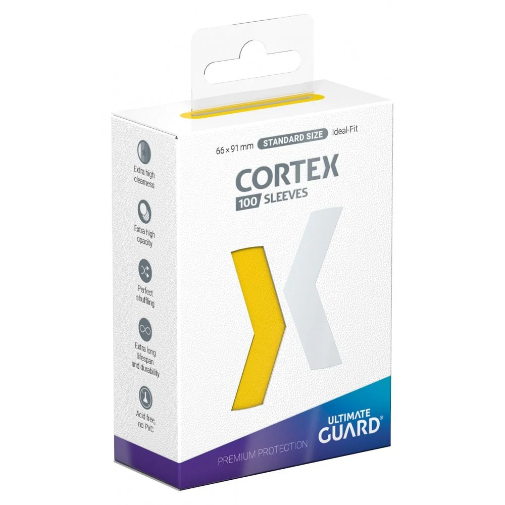 Ultimate Guard Cortex Sleeves Standard Size (100) - Yellow
