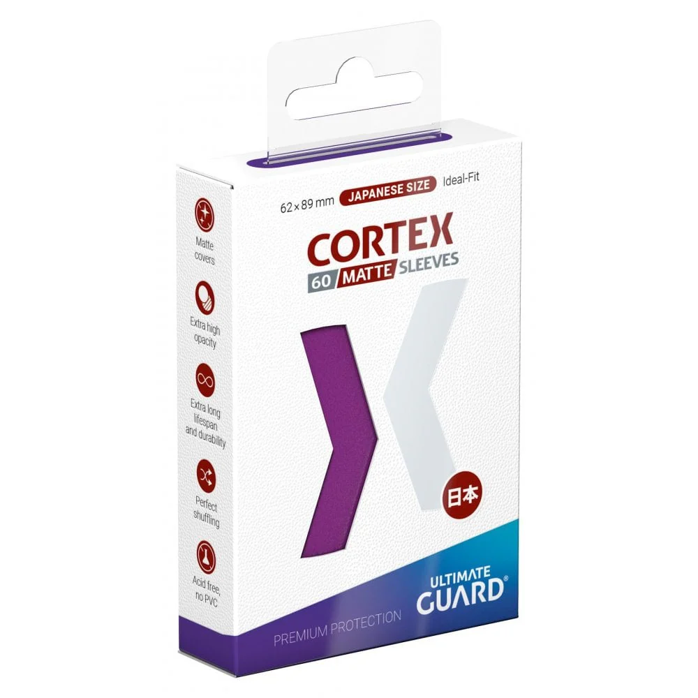 Ultimate Guard Cortex Sleeves Matte Japanese Size (60) - Purple