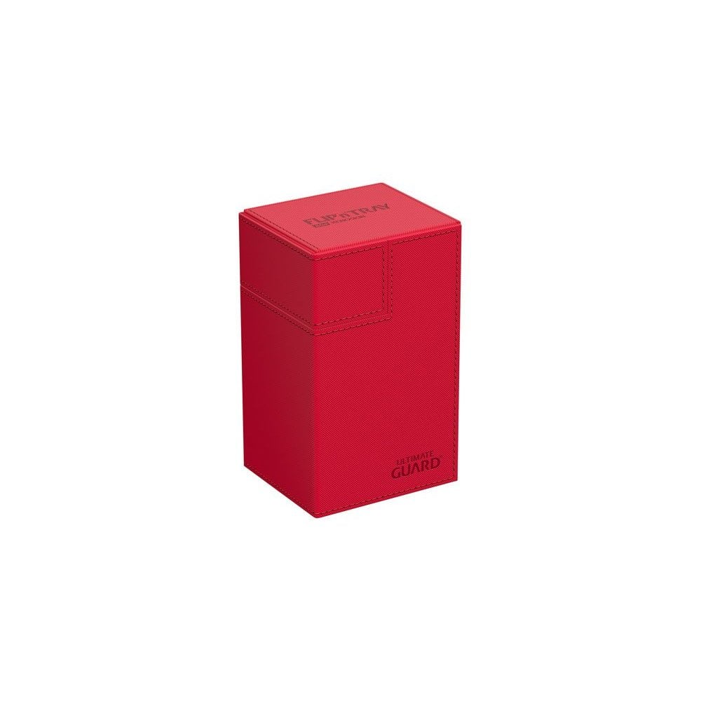 Ultimate Guard Flip`n`Tray 80+ XenoSkin Monocolor Red